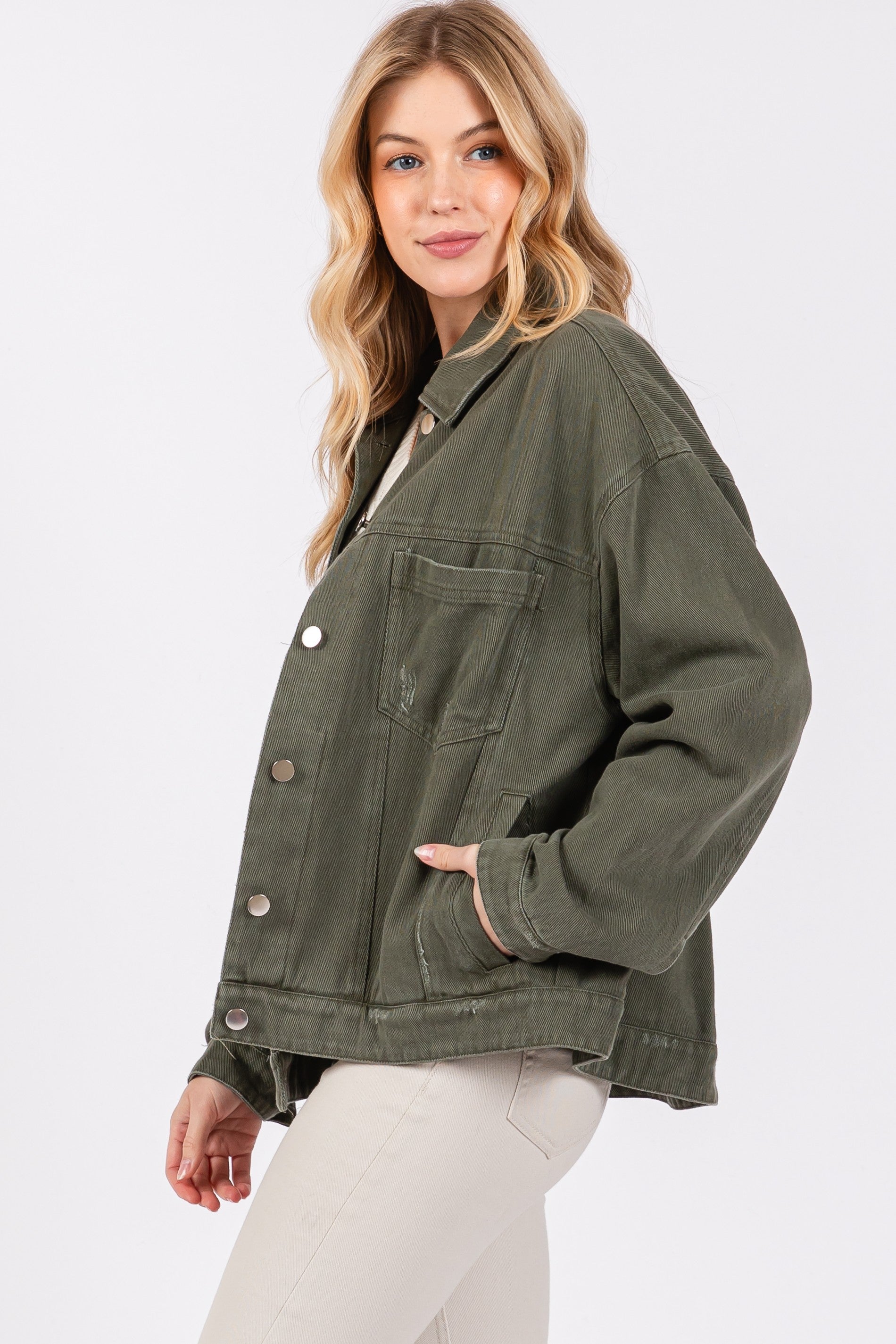 HUEY DISTRESSED JACKET