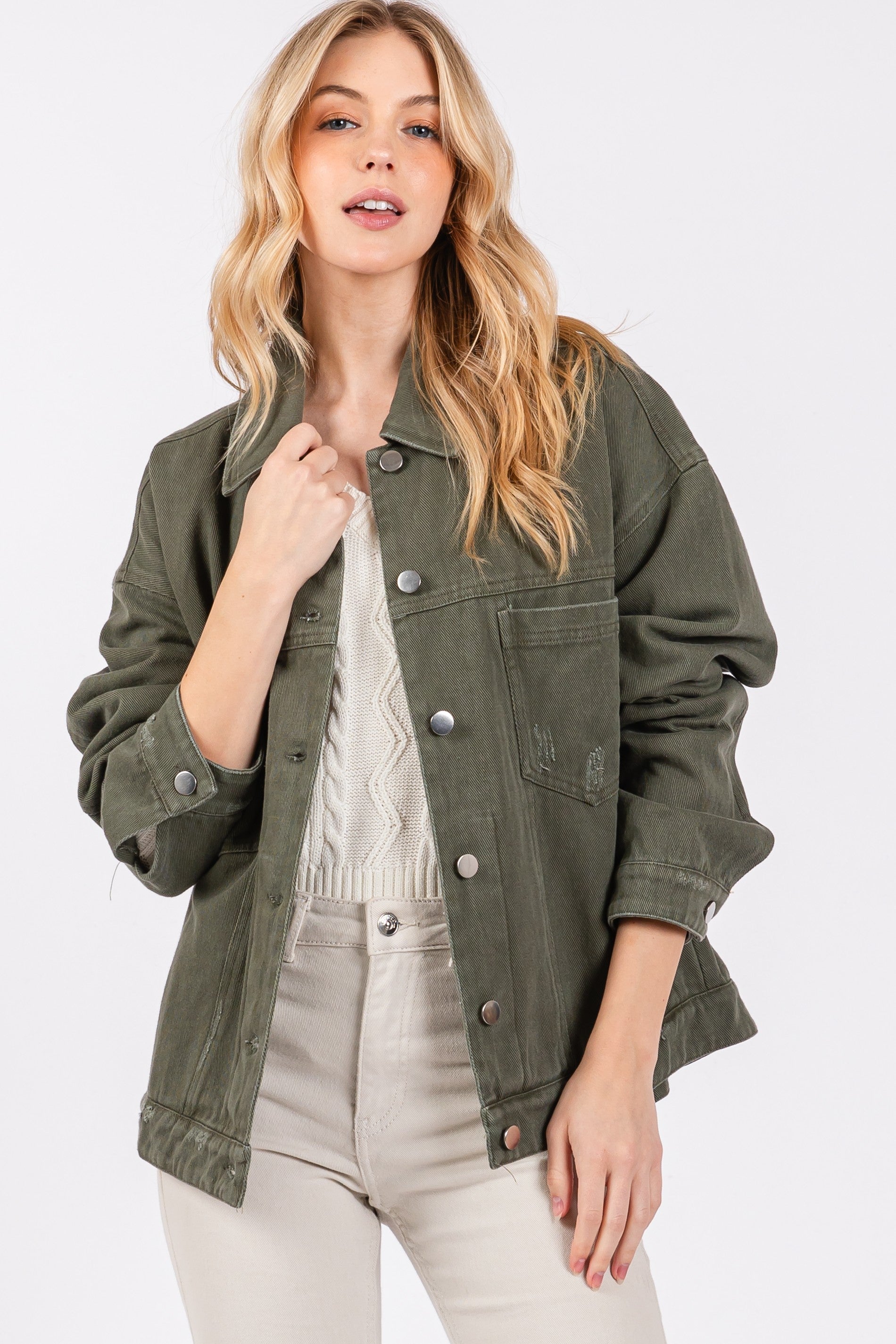 HUEY DISTRESSED JACKET