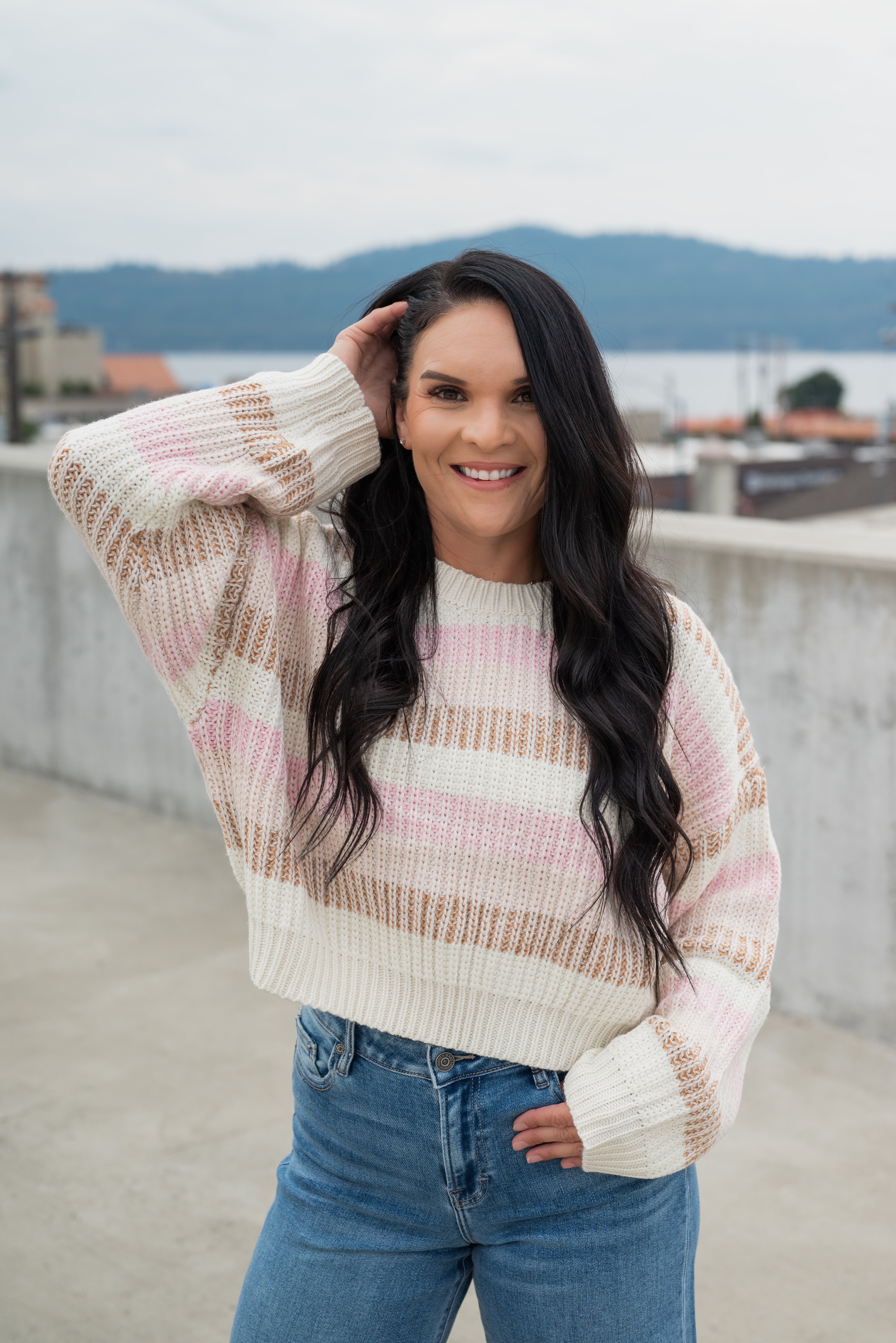 HANEY STRIPE SWEATER