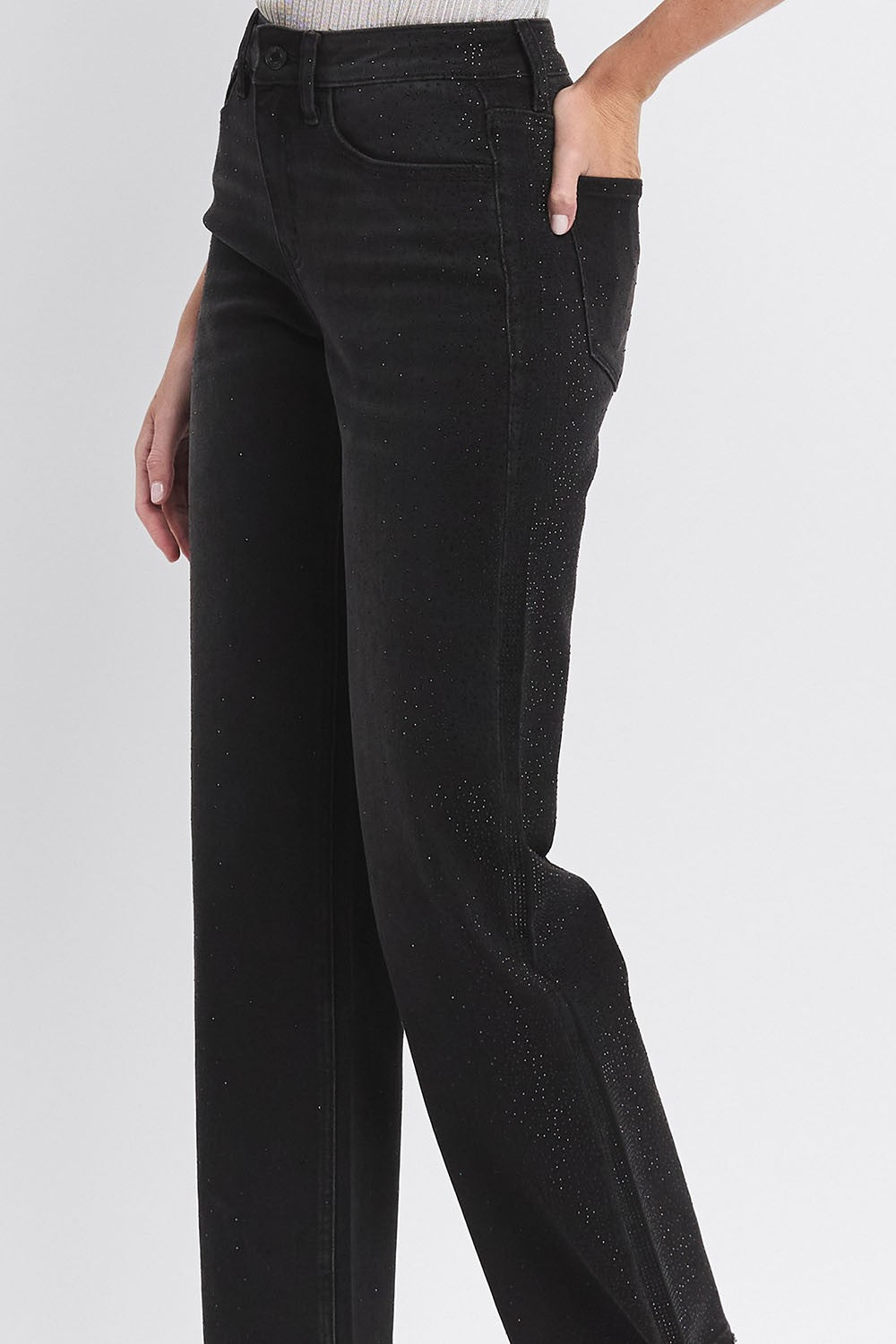 OPENNESS HR WIDE W/ RHINESTONES