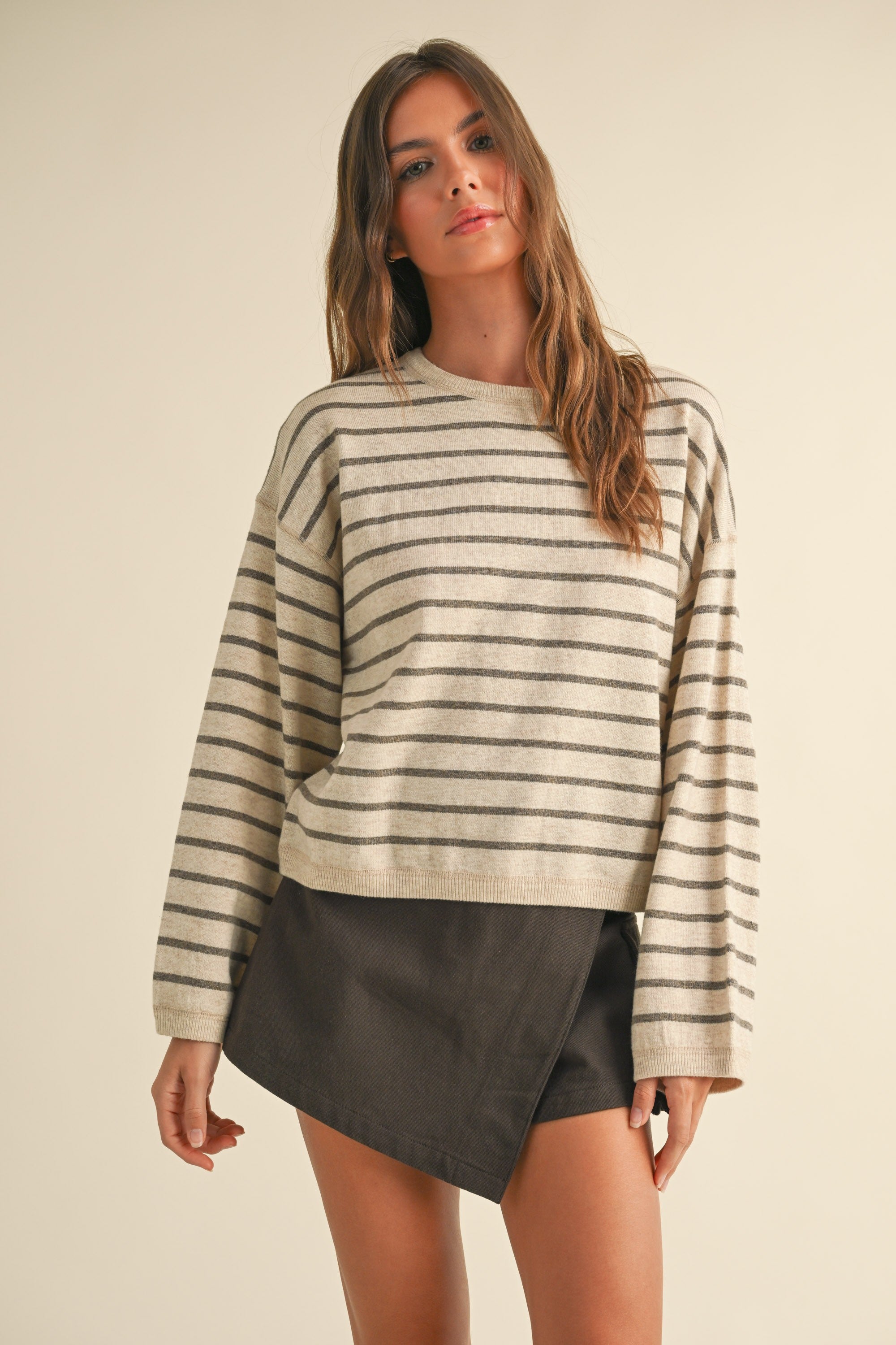 KRISTINE STRIPED TOP