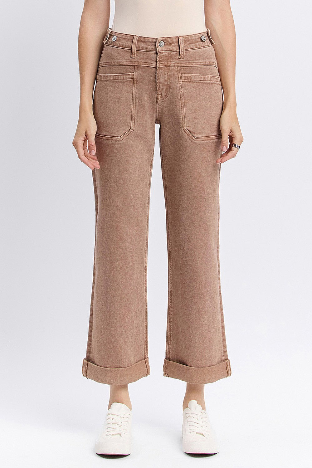 DAKOTA HR SLIM WIDE JEANS
