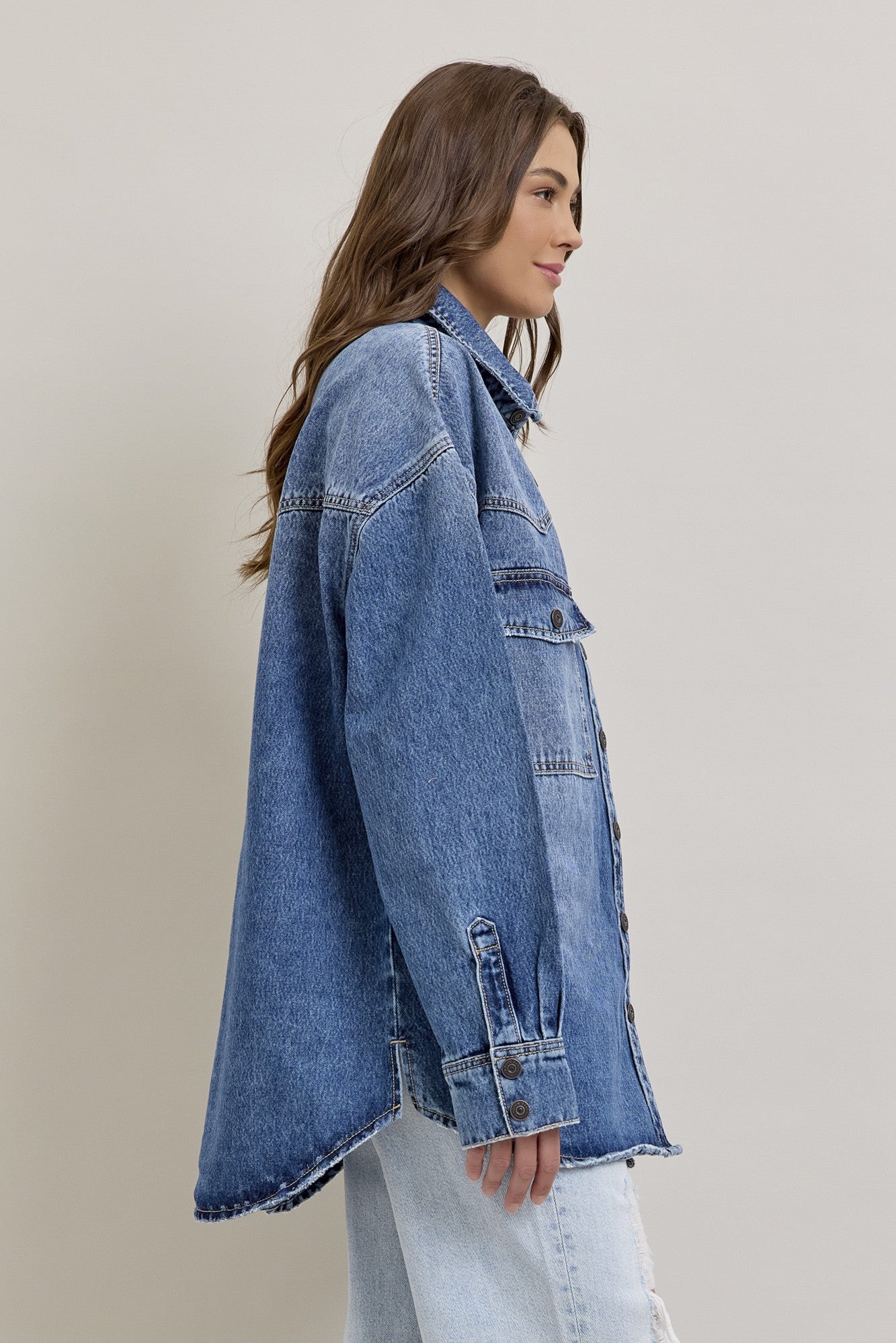 JAYLEE WESTERN DENIM JACKET