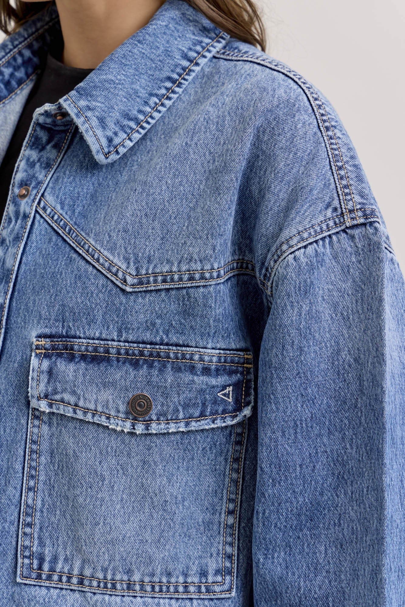 JAYLEE WESTERN DENIM JACKET