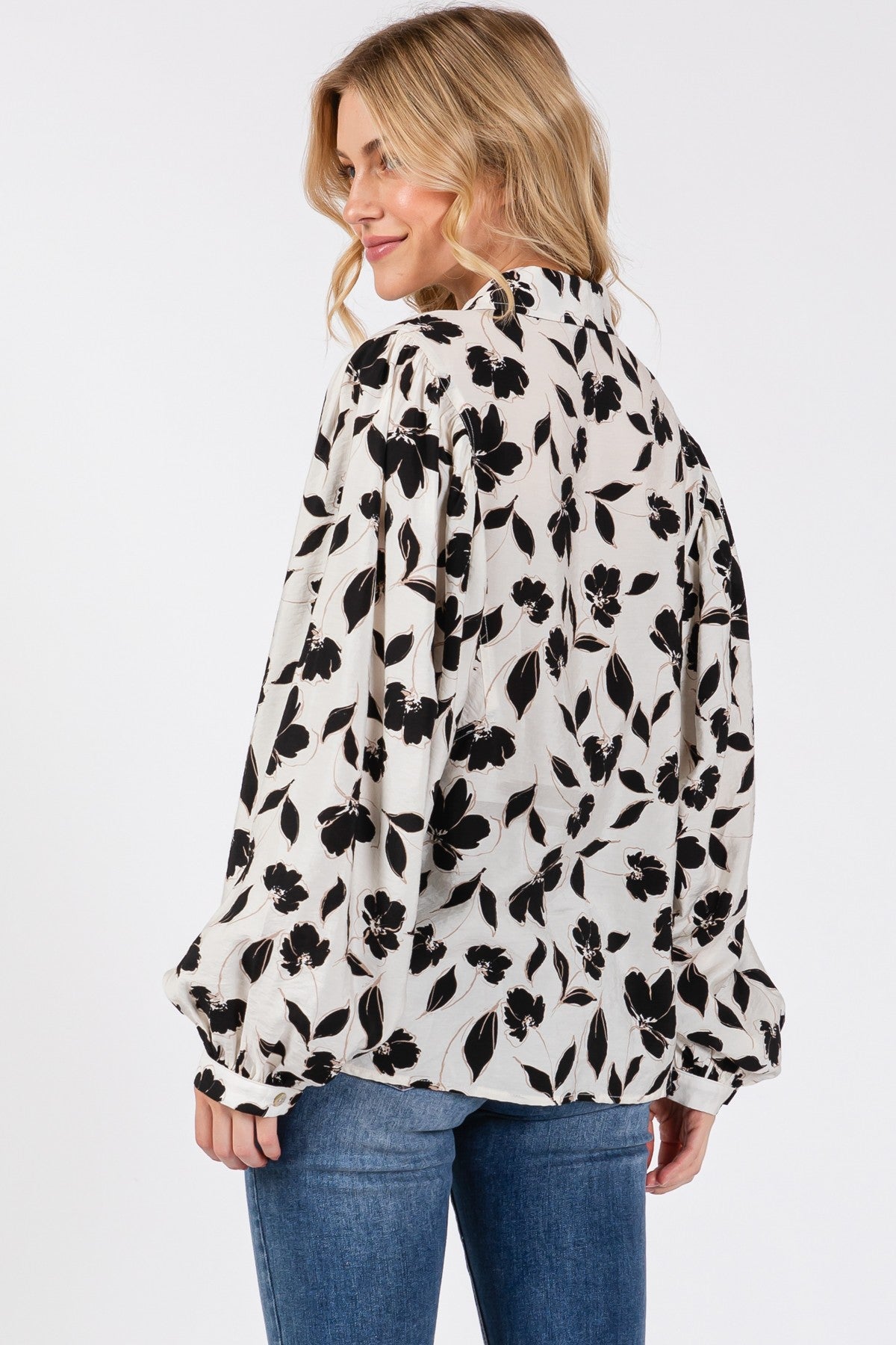ERYN PUFF SLV SHIRT