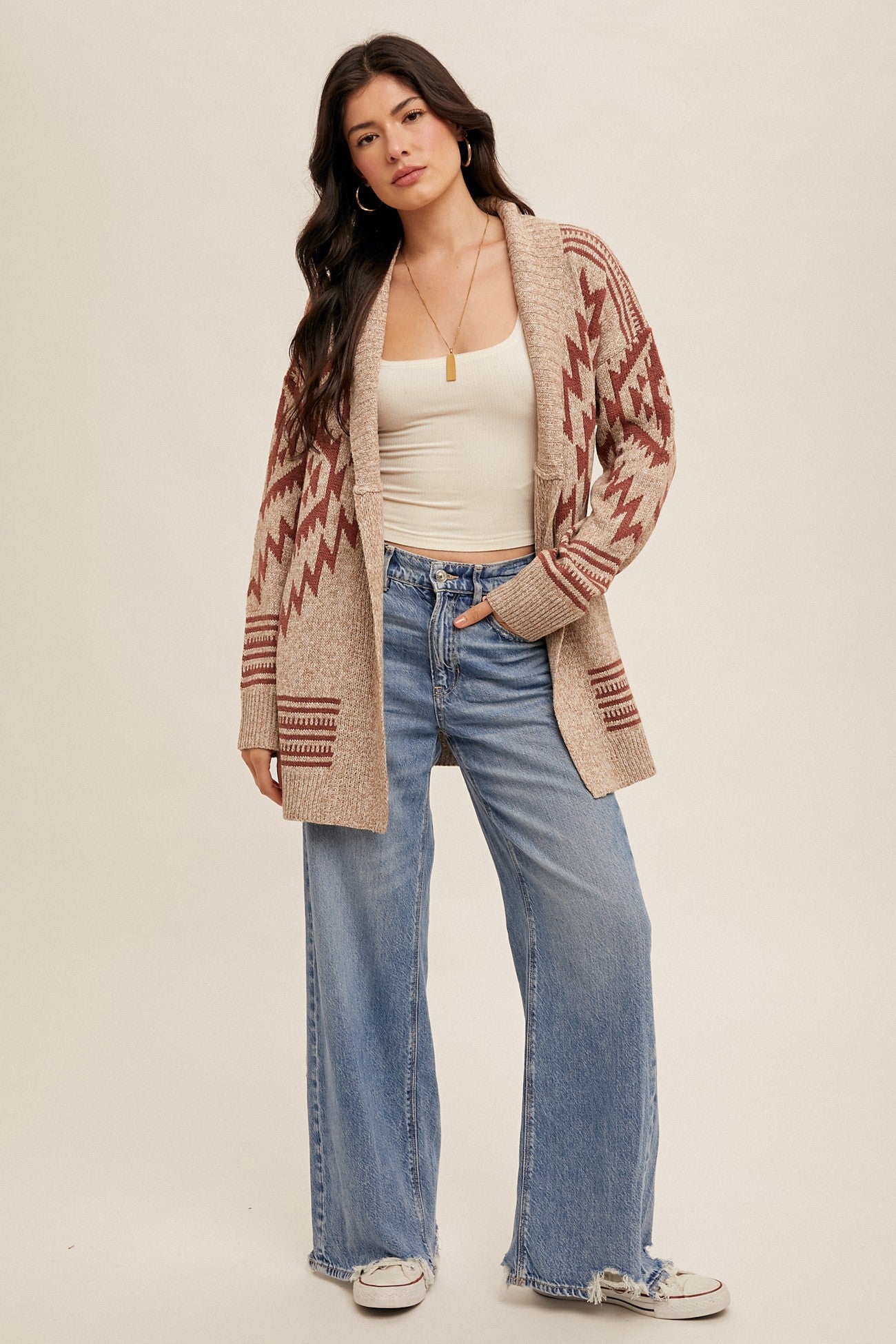 JAZMYN BELTED CARDIGAN