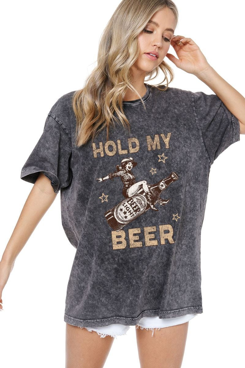 HOLD MY BEER TEE
