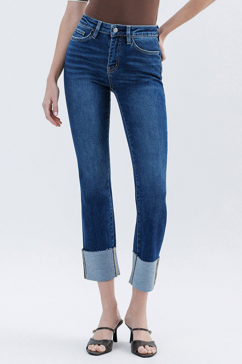 SAGACITY HR CUFF SLIM STRAIGHT