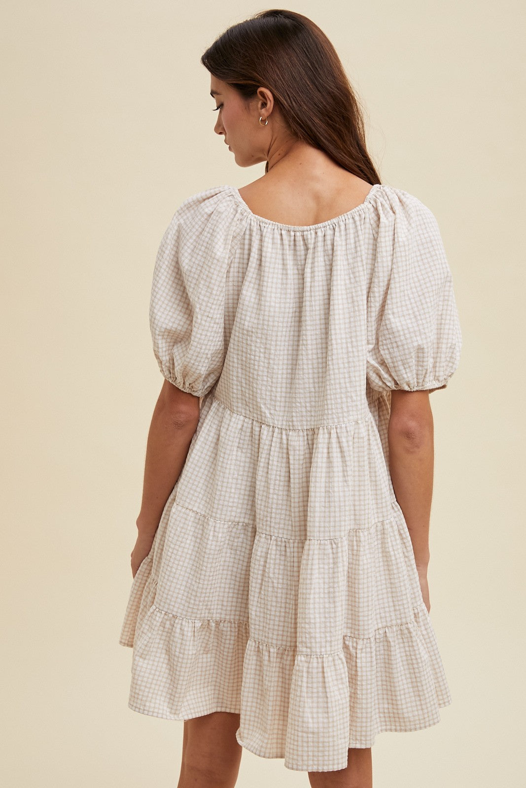 LILLIE PLAID DRESS