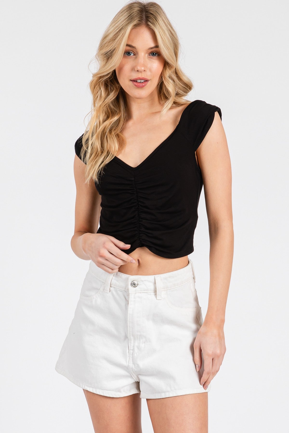 WEAVER CROP TOP