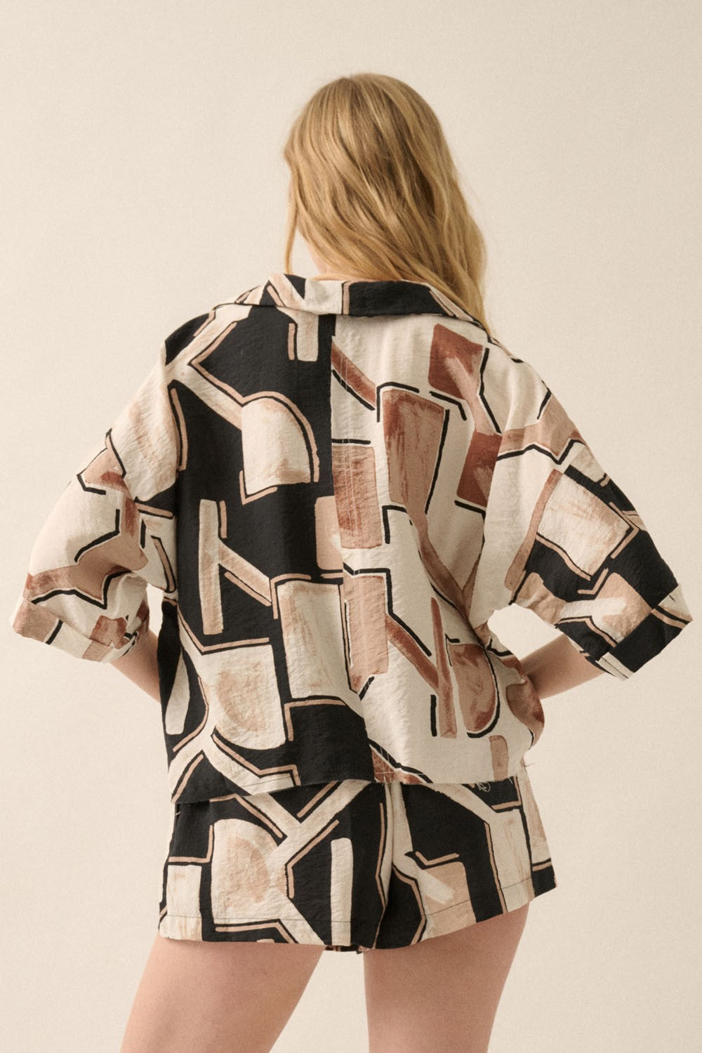 MINA COLORBLOCK SHIRT