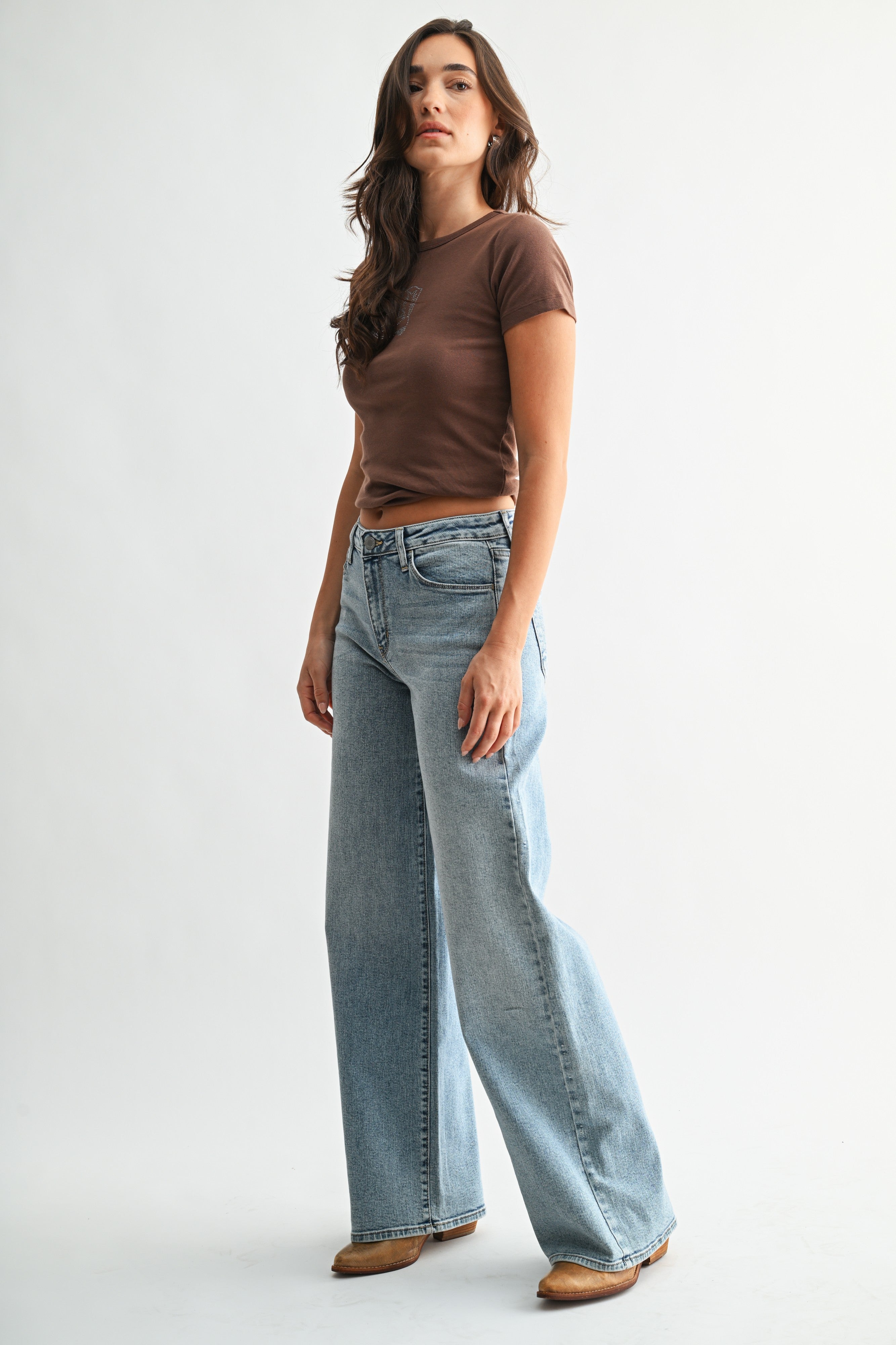 WANDA HR WIDE LEG