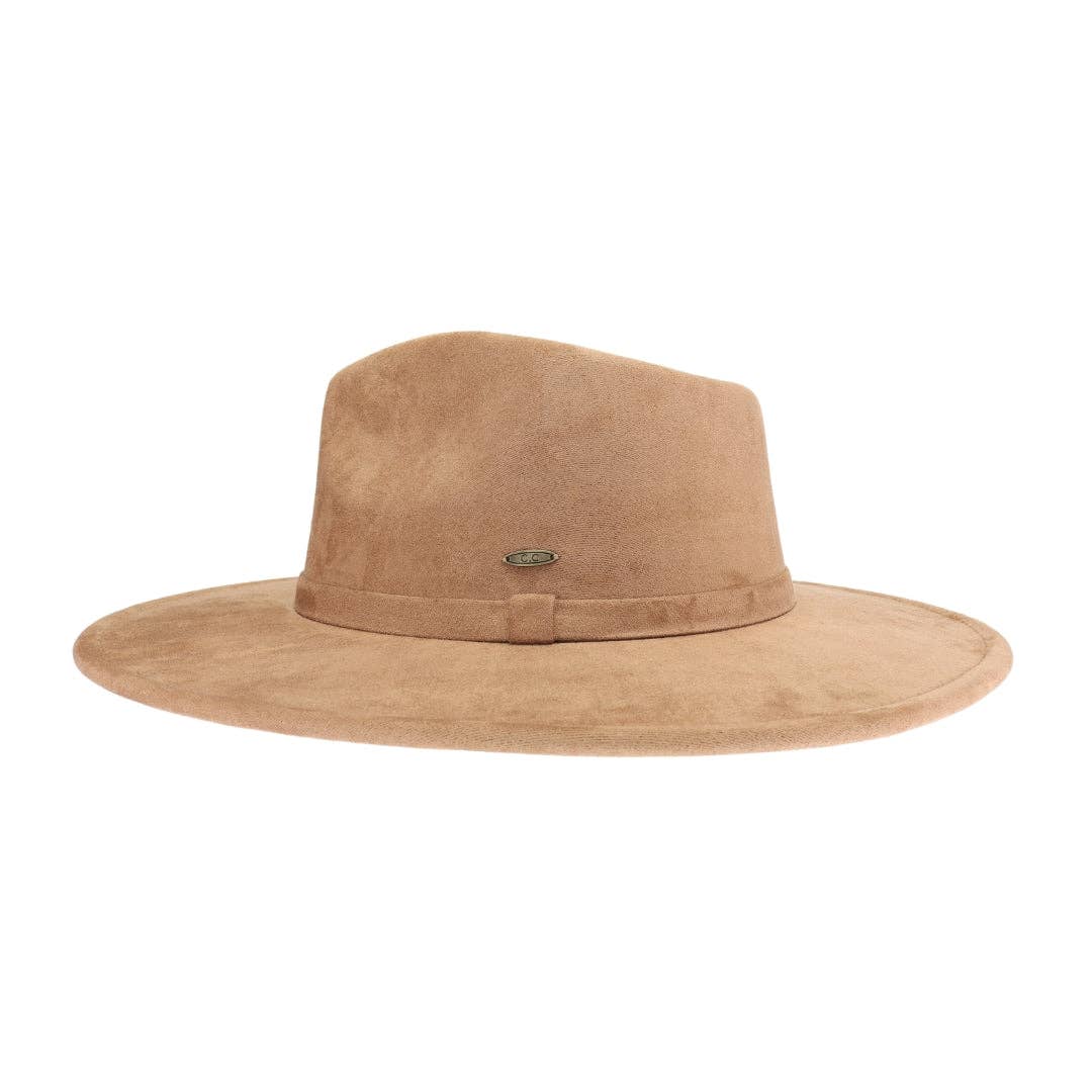 Camden Faux Suede C.C Rancher Hat