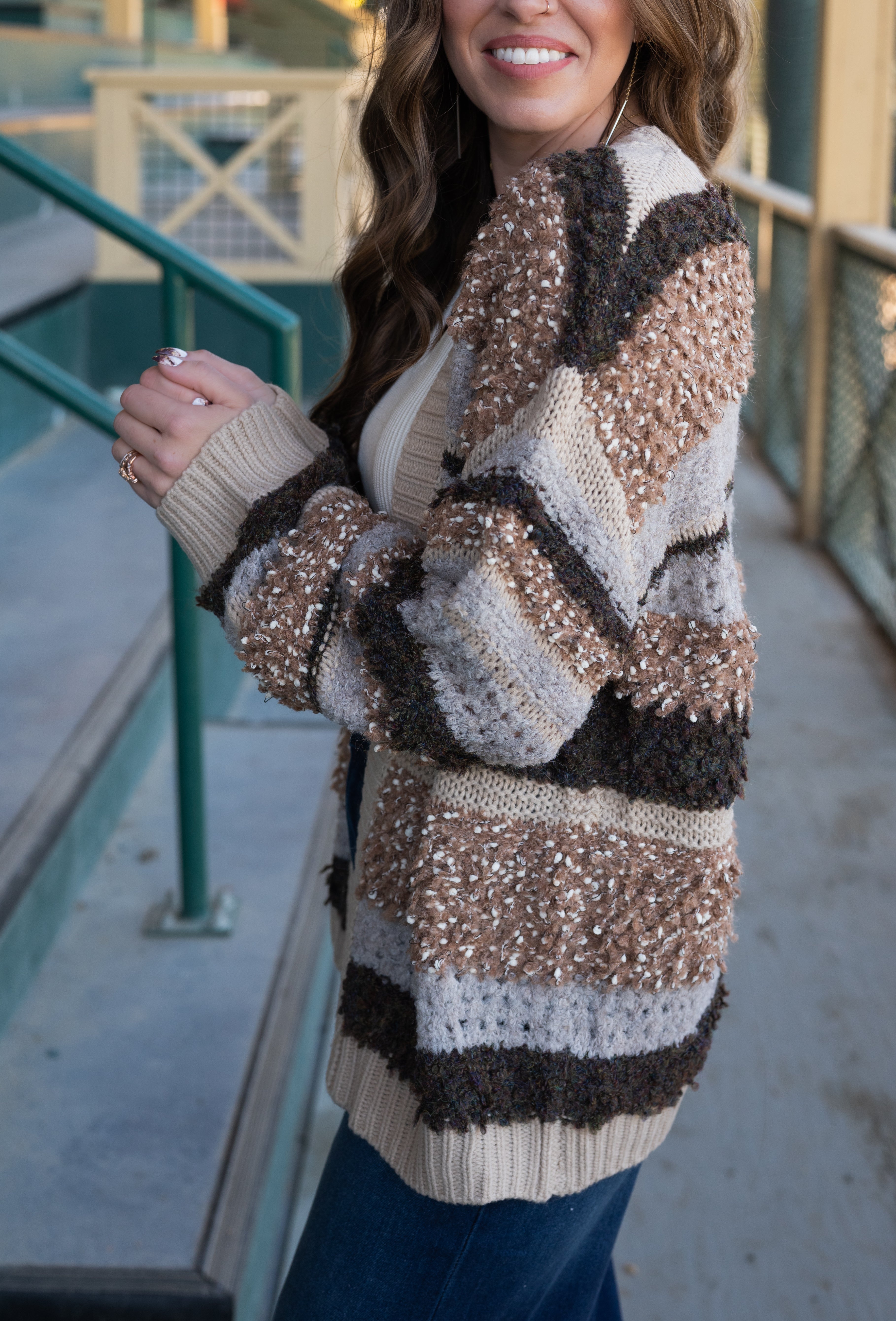 MAGGIE TEXTURED CARDIGAN