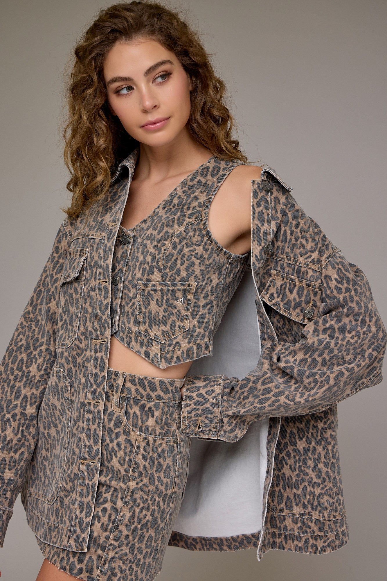 HARLEIGH CHEETAH JACKET