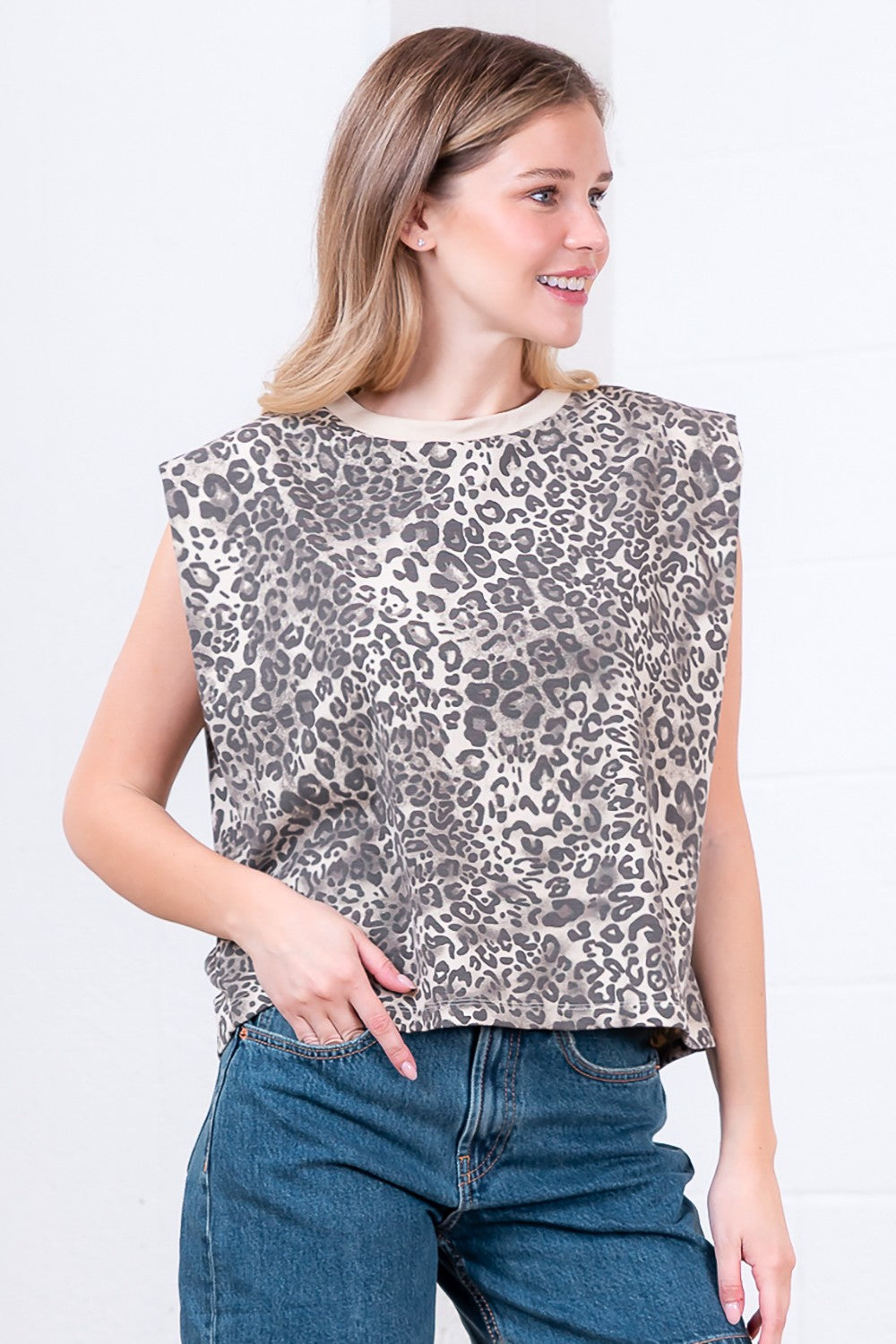 COOKIE LEOPARD TOP