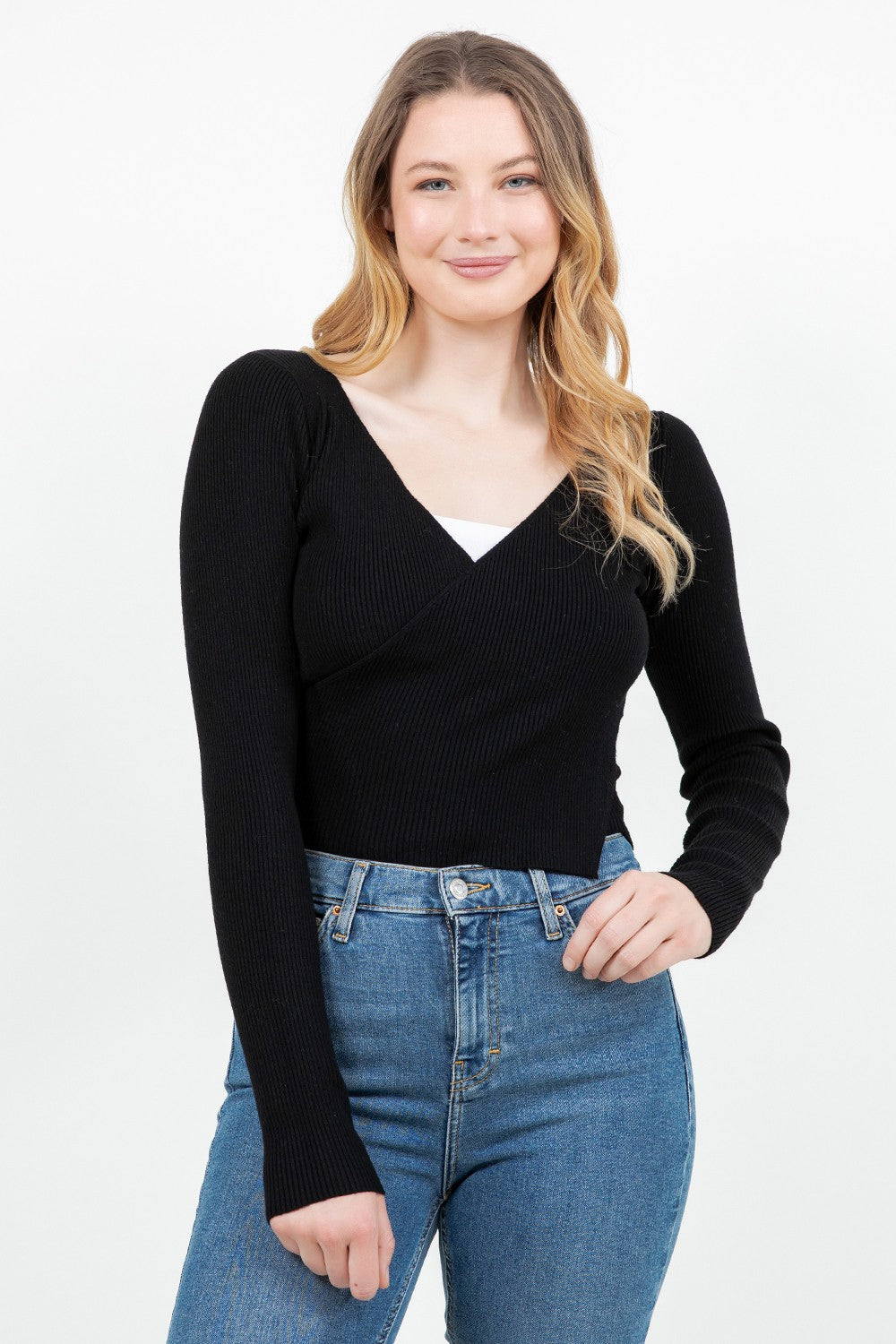 HEAVEN WRAP SWEATER