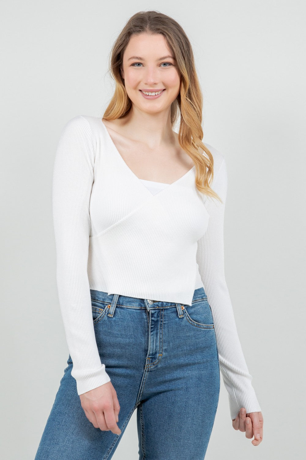 HEAVEN WRAP SWEATER