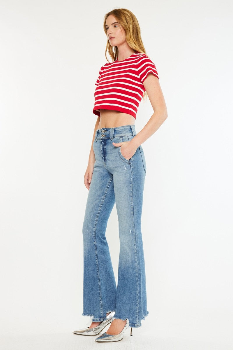 LORINE HR FLARE JEAN