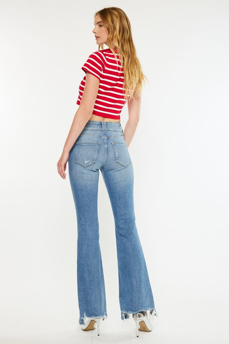 LORINE HR FLARE JEAN