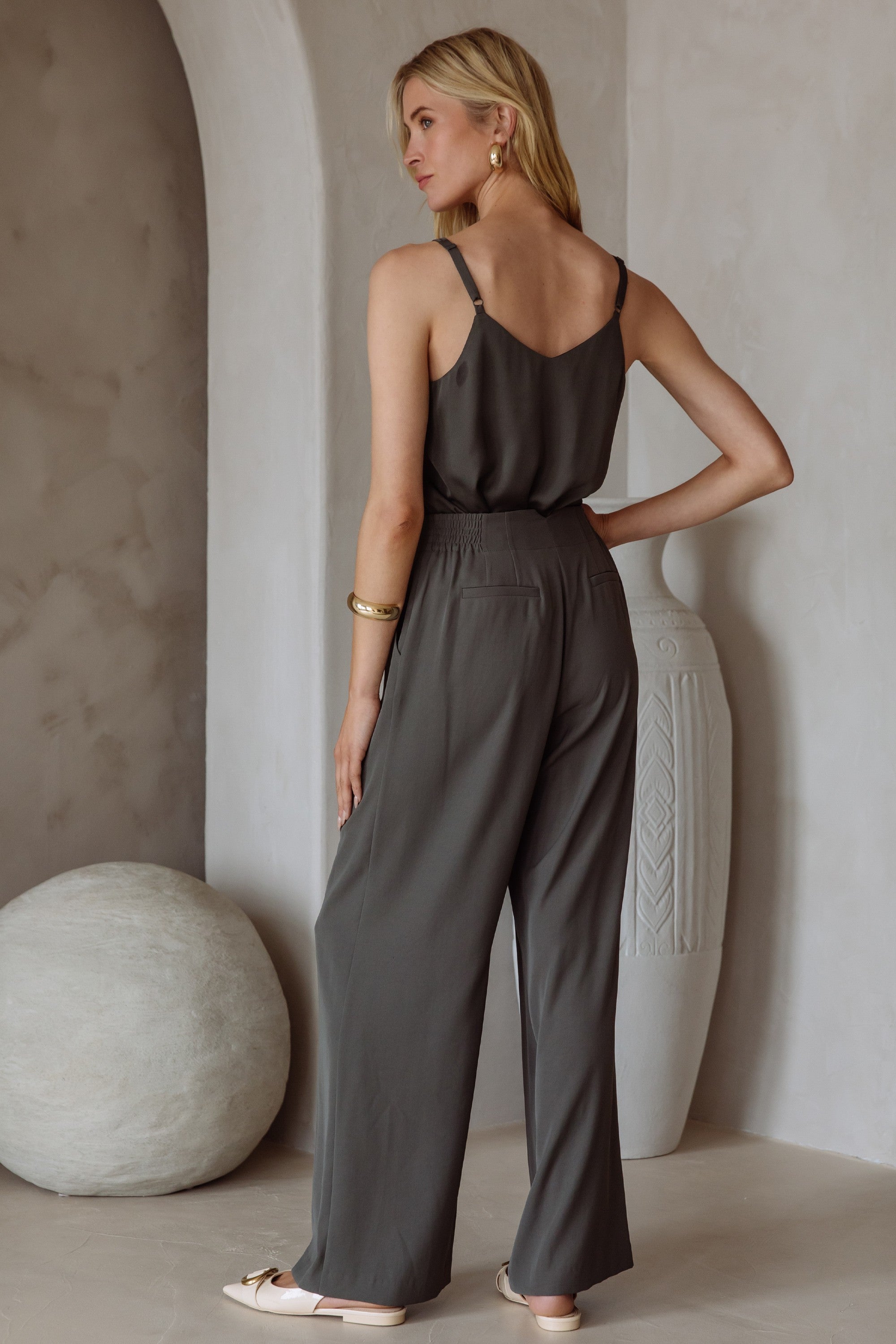 LOUELLA WIDE LEG PANTS