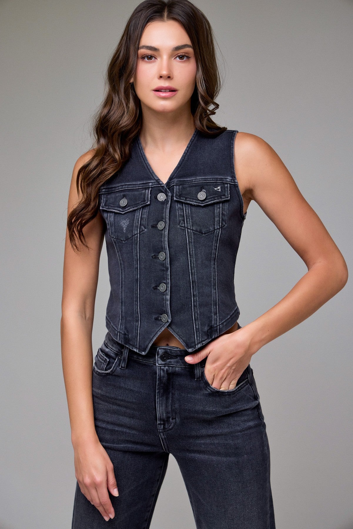 REBEL DENIM VEST