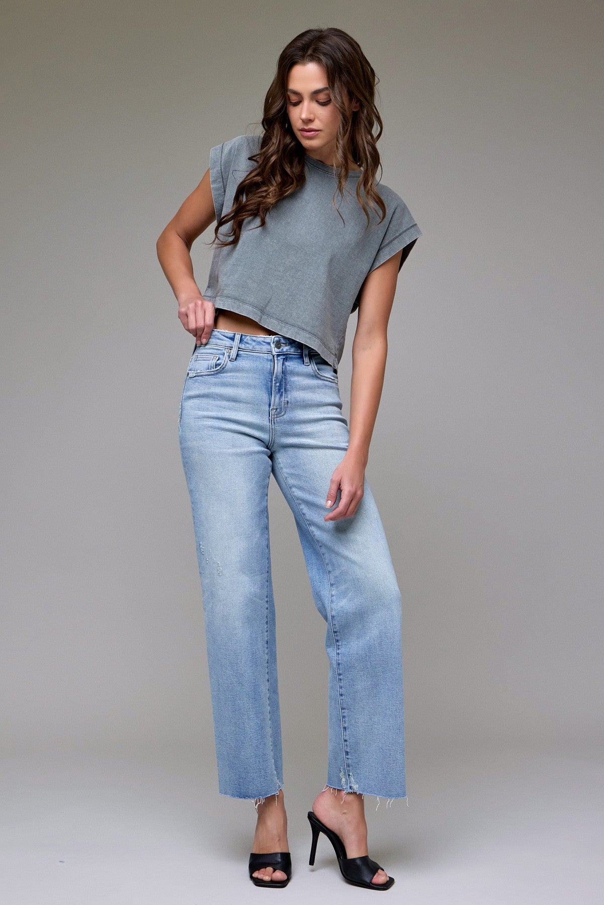 MERLETTA STRAIGHT LEG JEAN