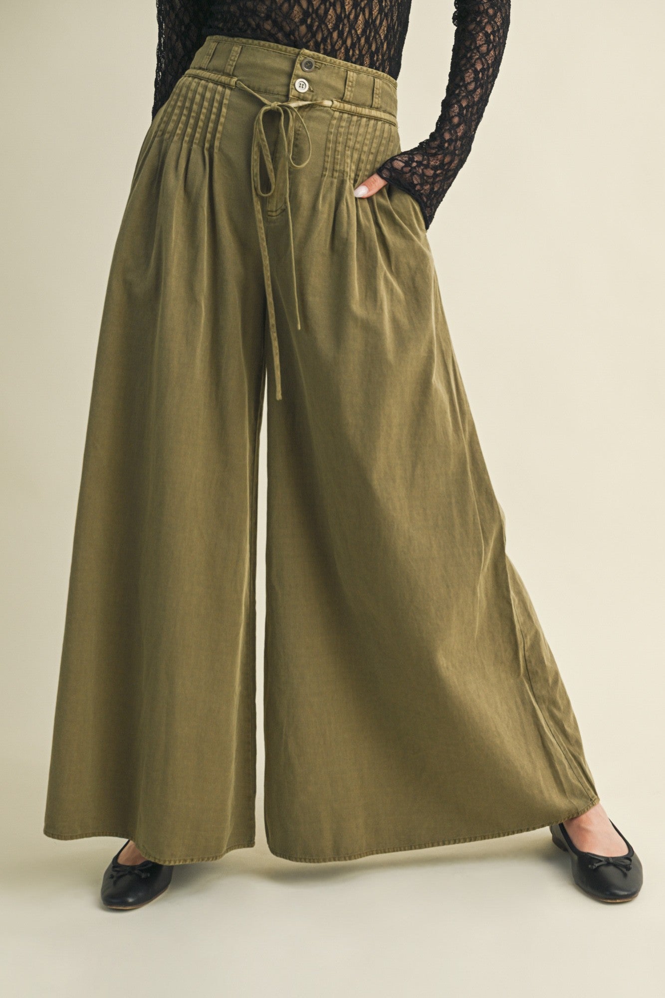 MAYME WIDE LEG PANT