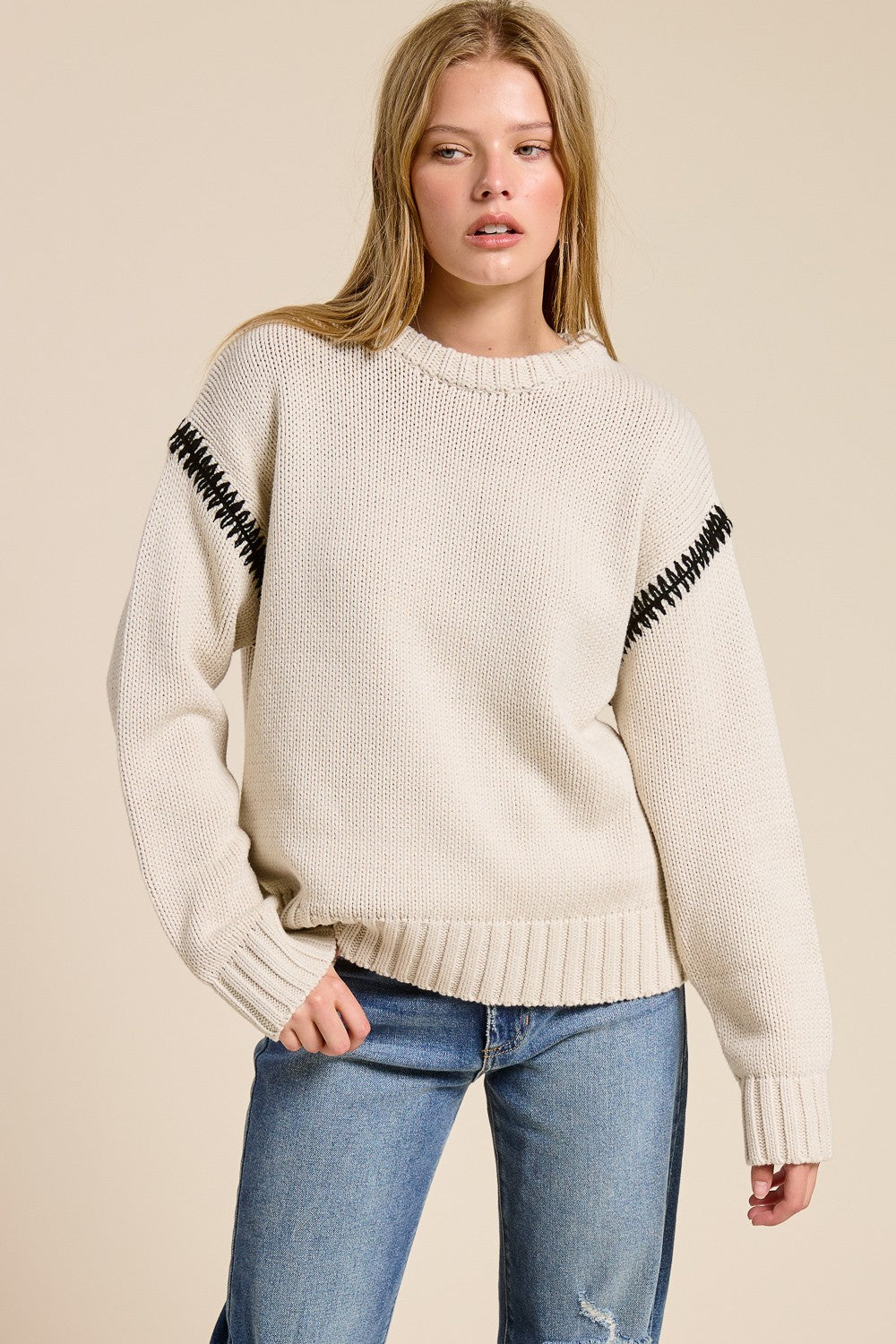 LIANA STITCH SWEATER