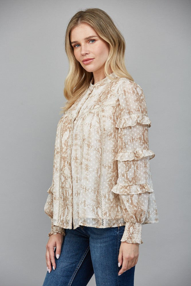 ALMA ANIMAL BLOUSE