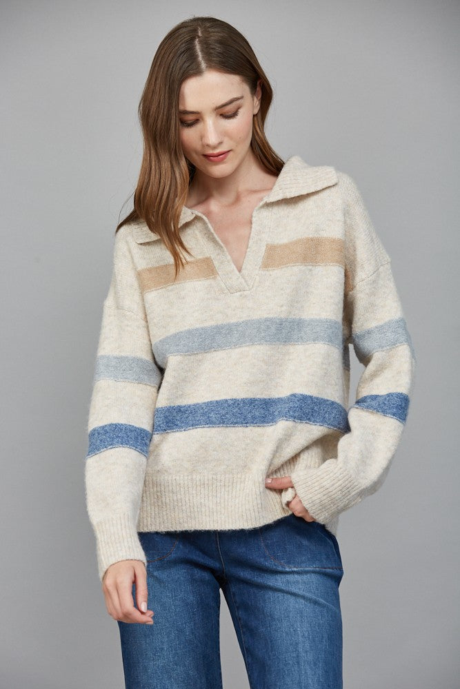 MIRIAM STRIPE SWEATER