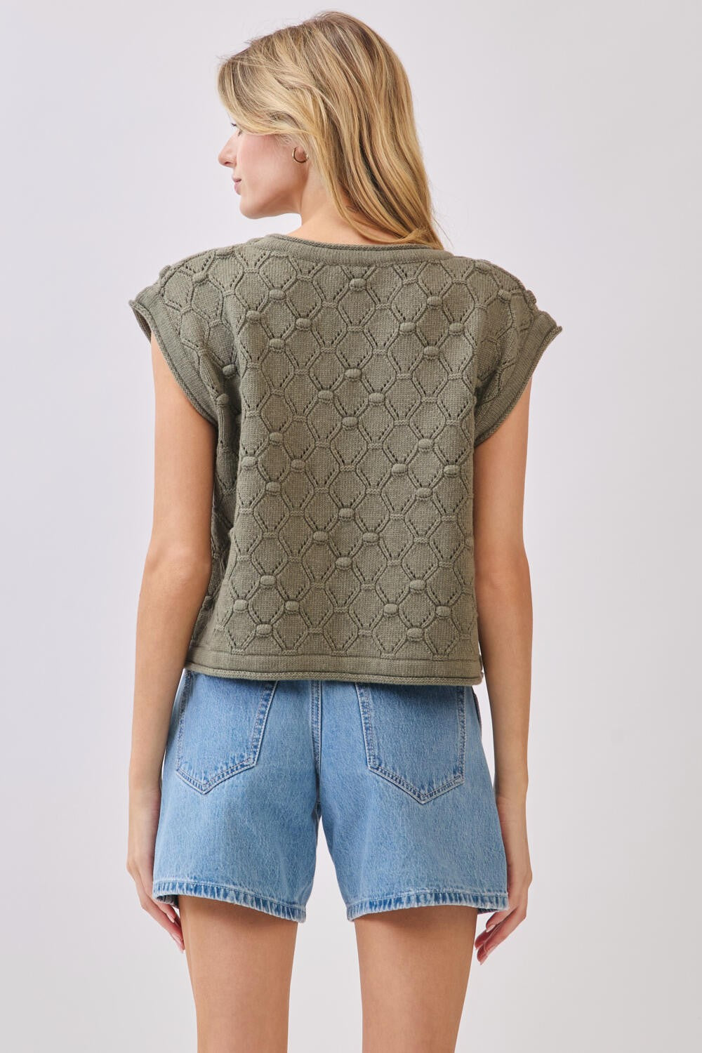 GEMMA POPCORN SWEATER