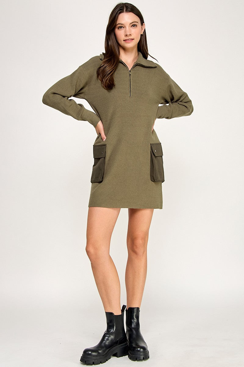 ALANI CARGO DRESS