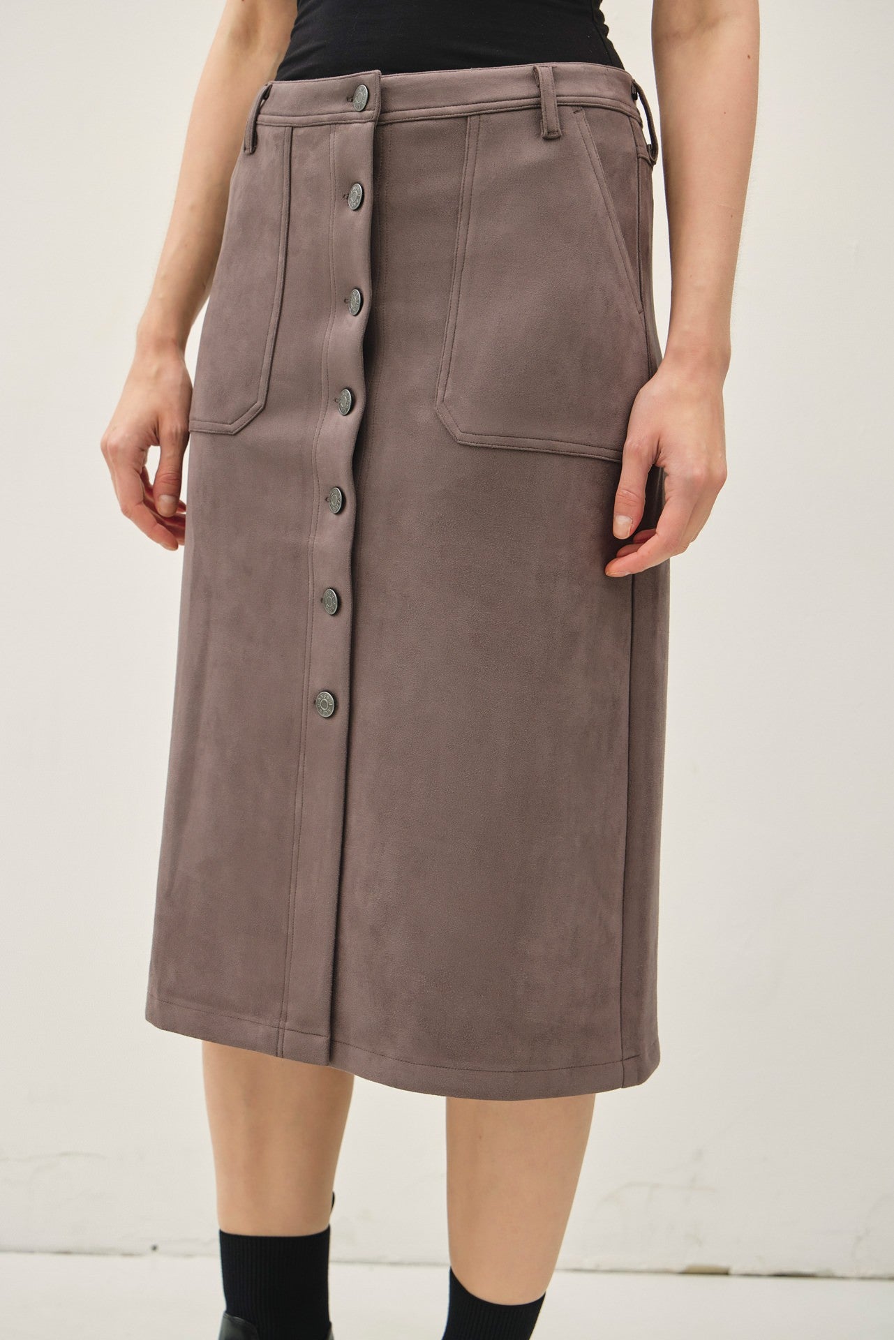 SADIE SUEDE SKIRT