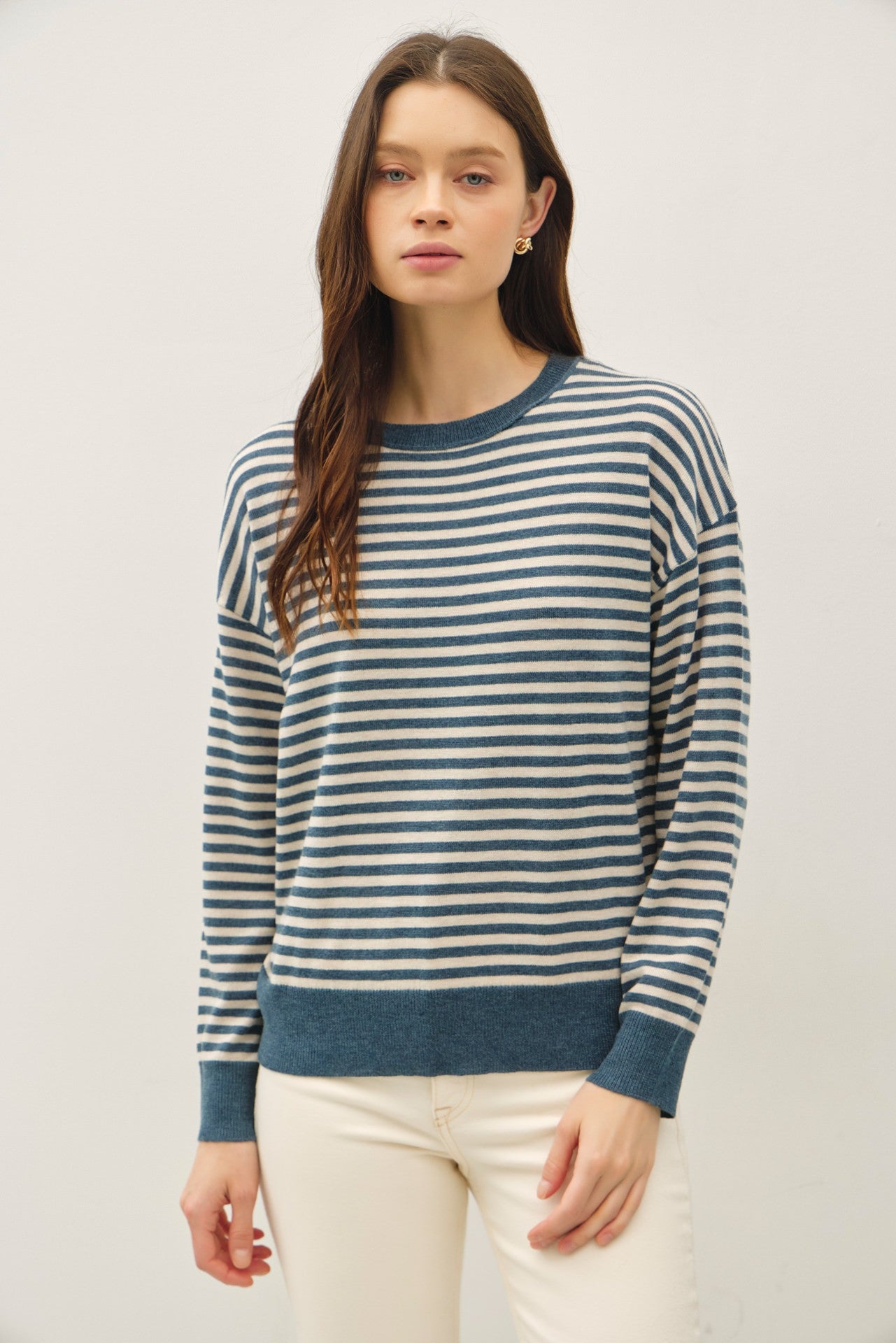 KAYLIN STRIPE SWEATER