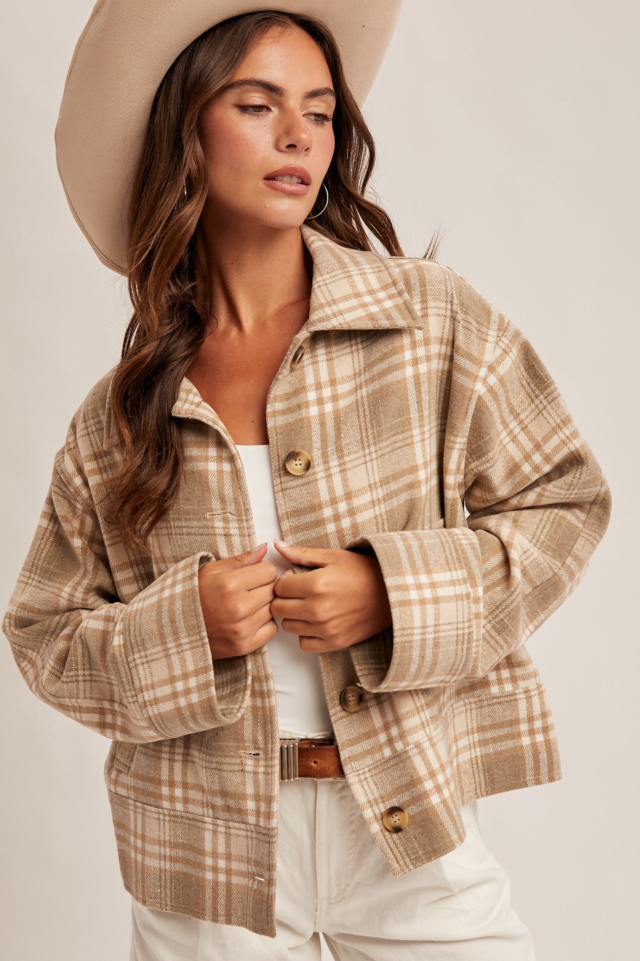 BOBBY PLAID JACKET
