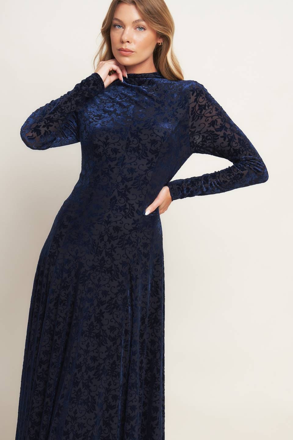 CROSBY VELVET DRESS