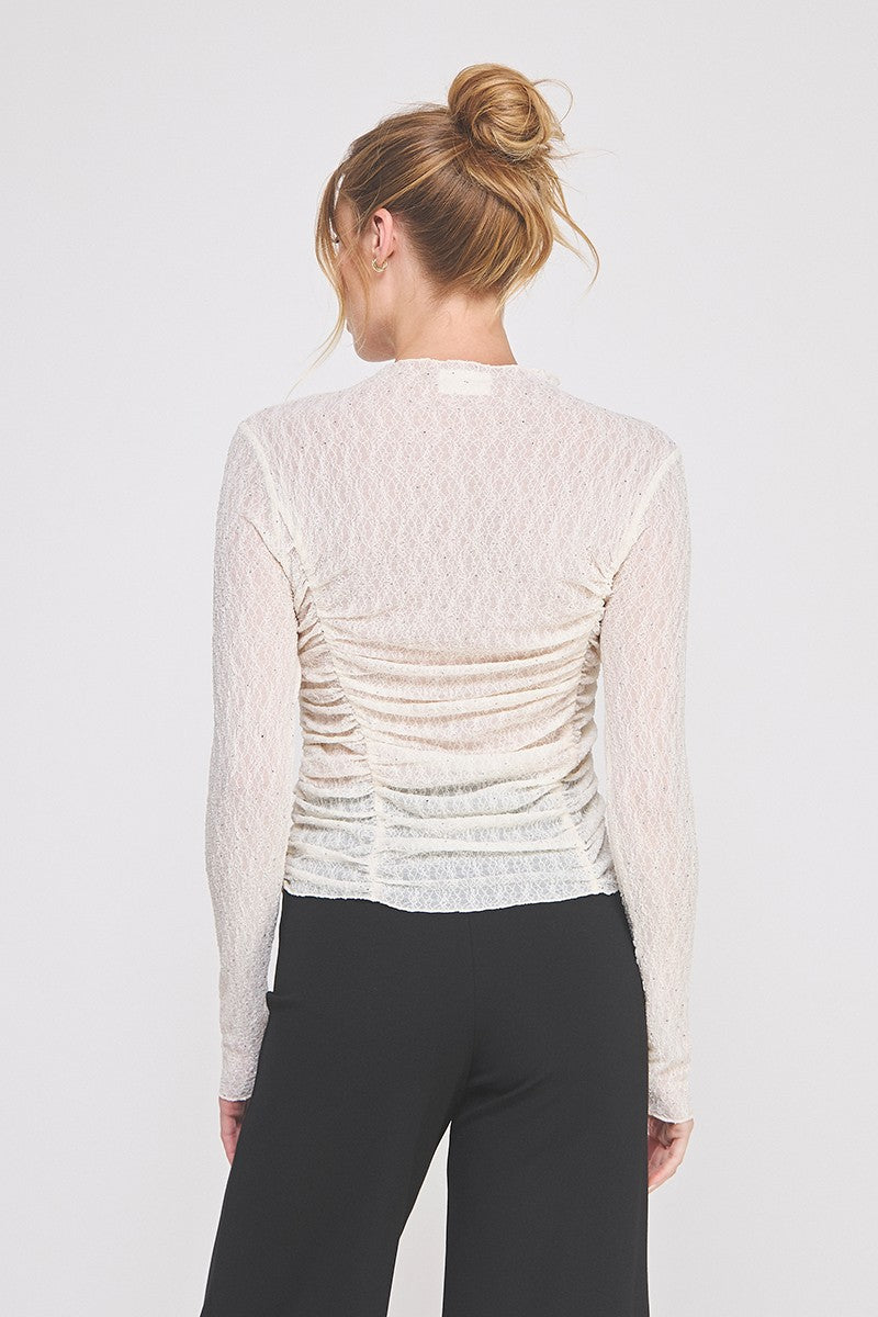DOLLY LACE LONG SLEEVE