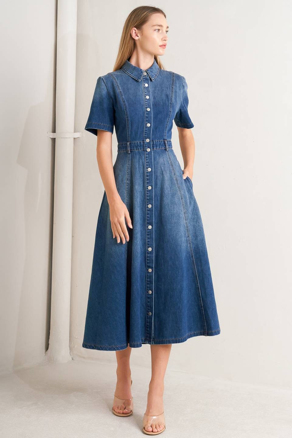 UNDERWOOD DENIM DRESS