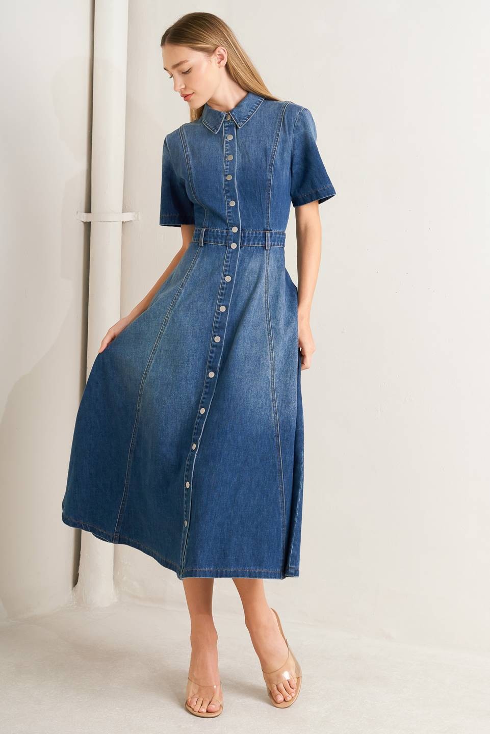 UNDERWOOD DENIM DRESS
