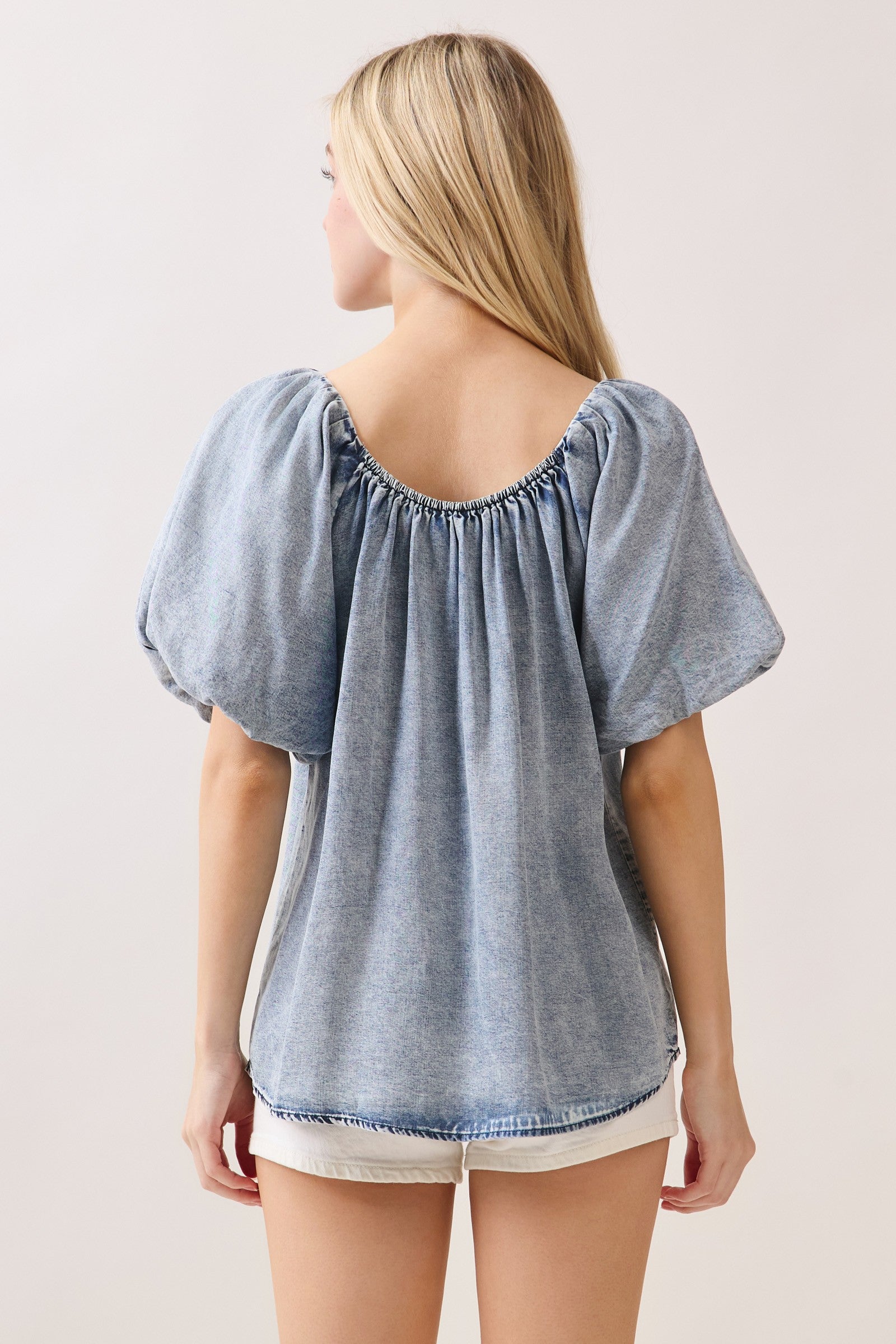 HALLE TENCEL BLOUSE