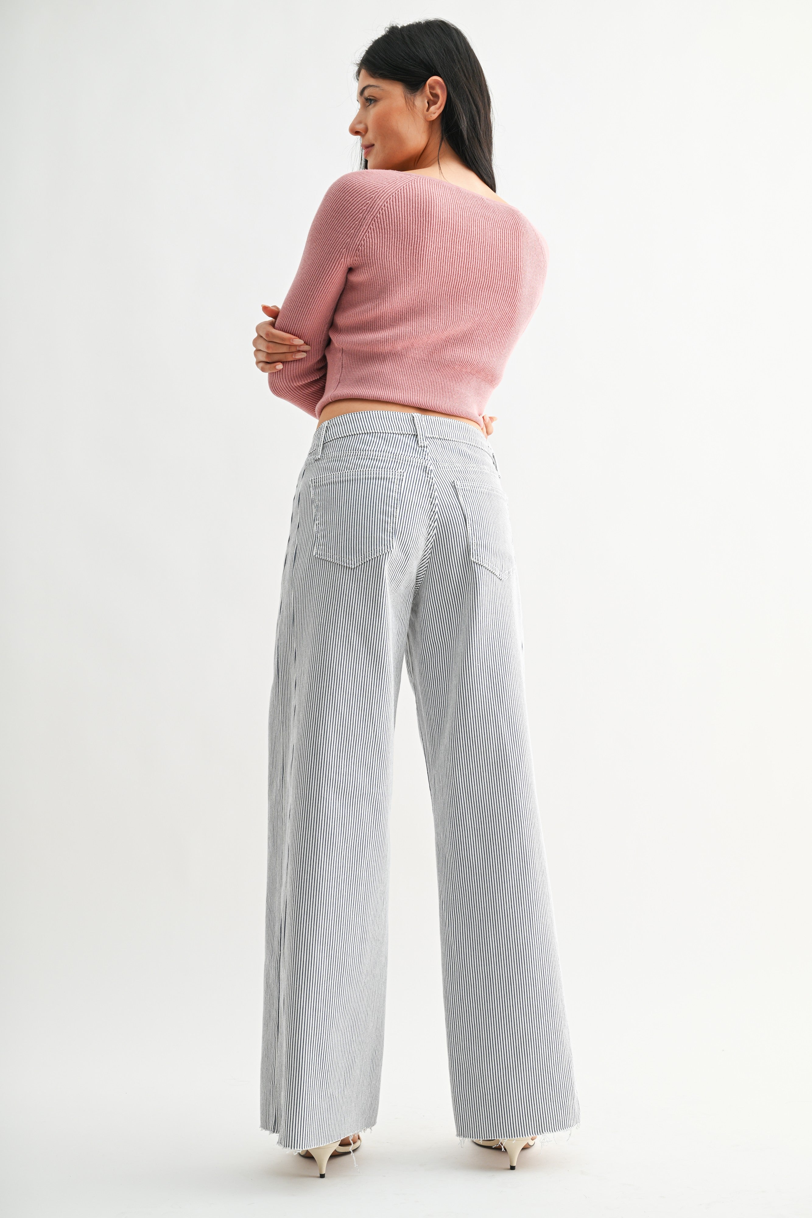 RAMA STRIPE WIDE LEG