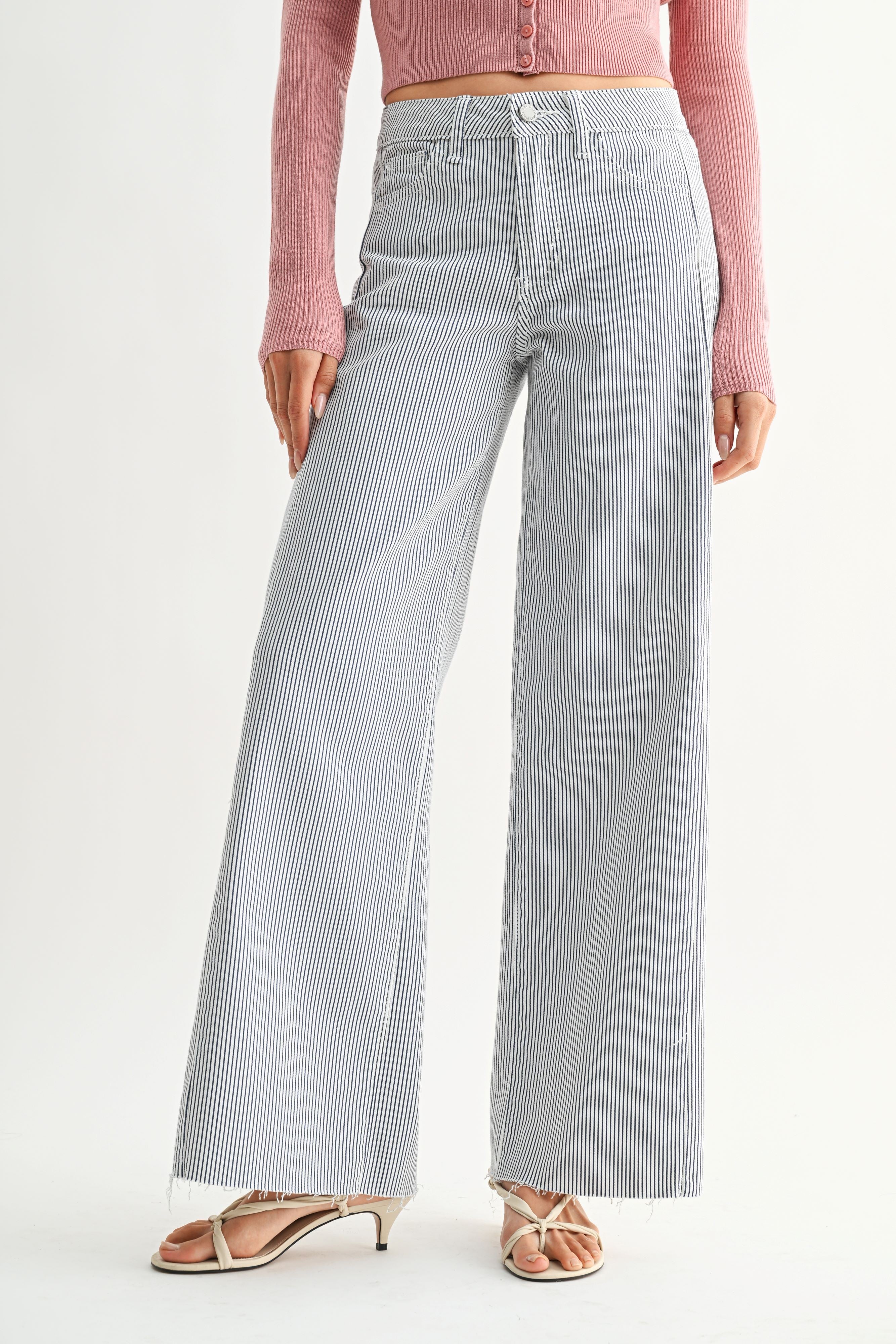 RAMA STRIPE WIDE LEG