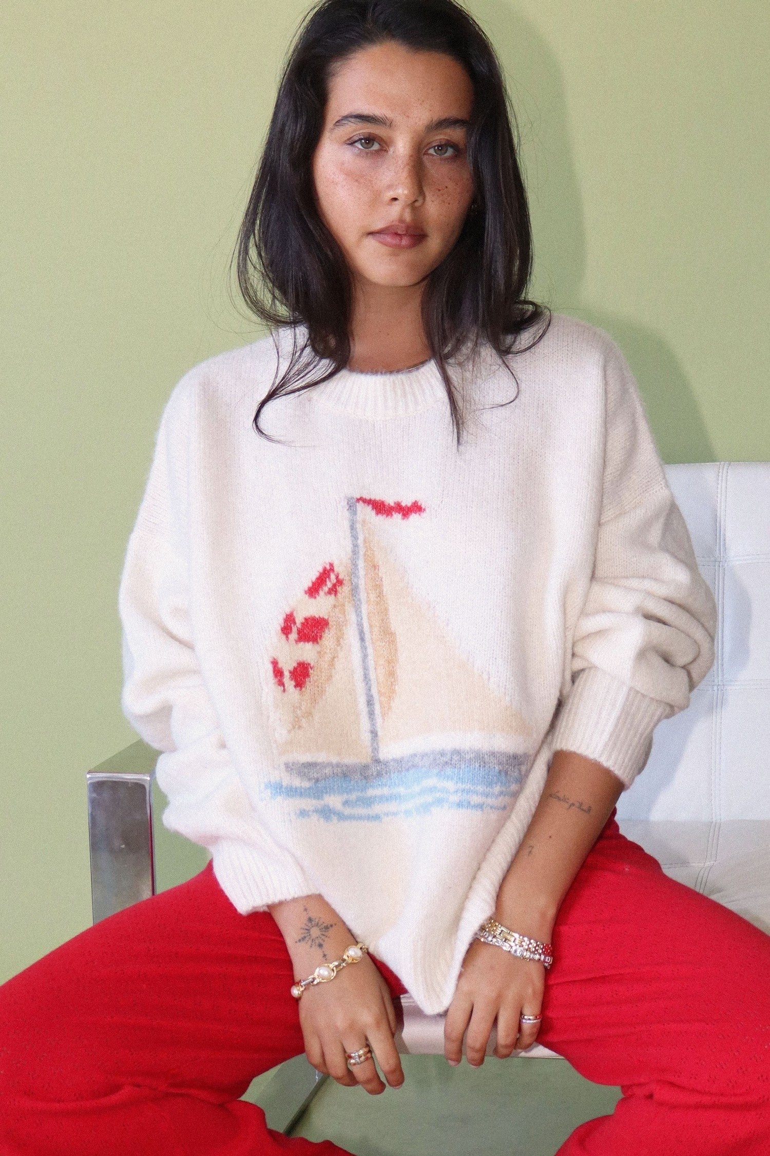 SAILBOAT SWEATER
