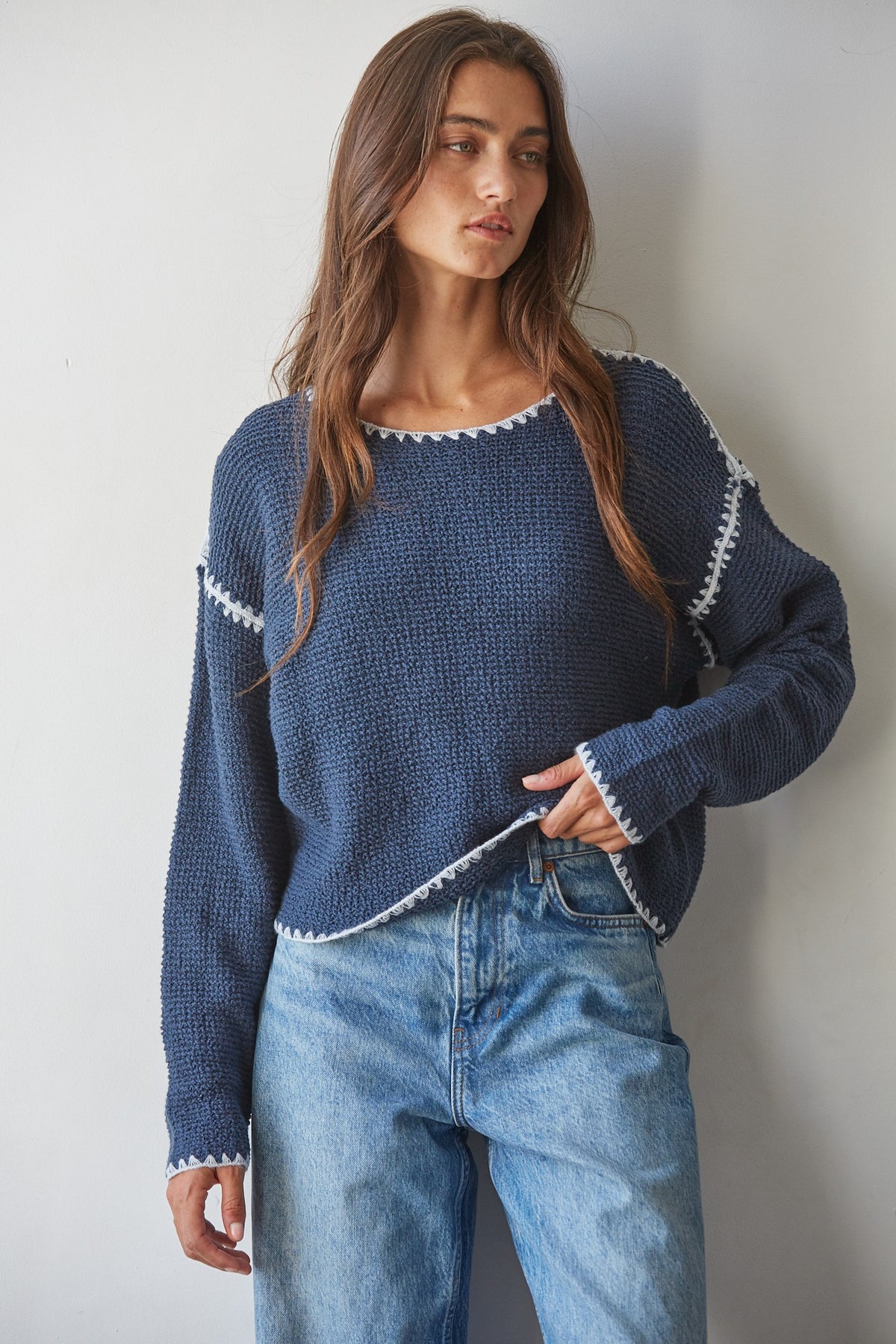 MADDOX STITCH PULLOVER