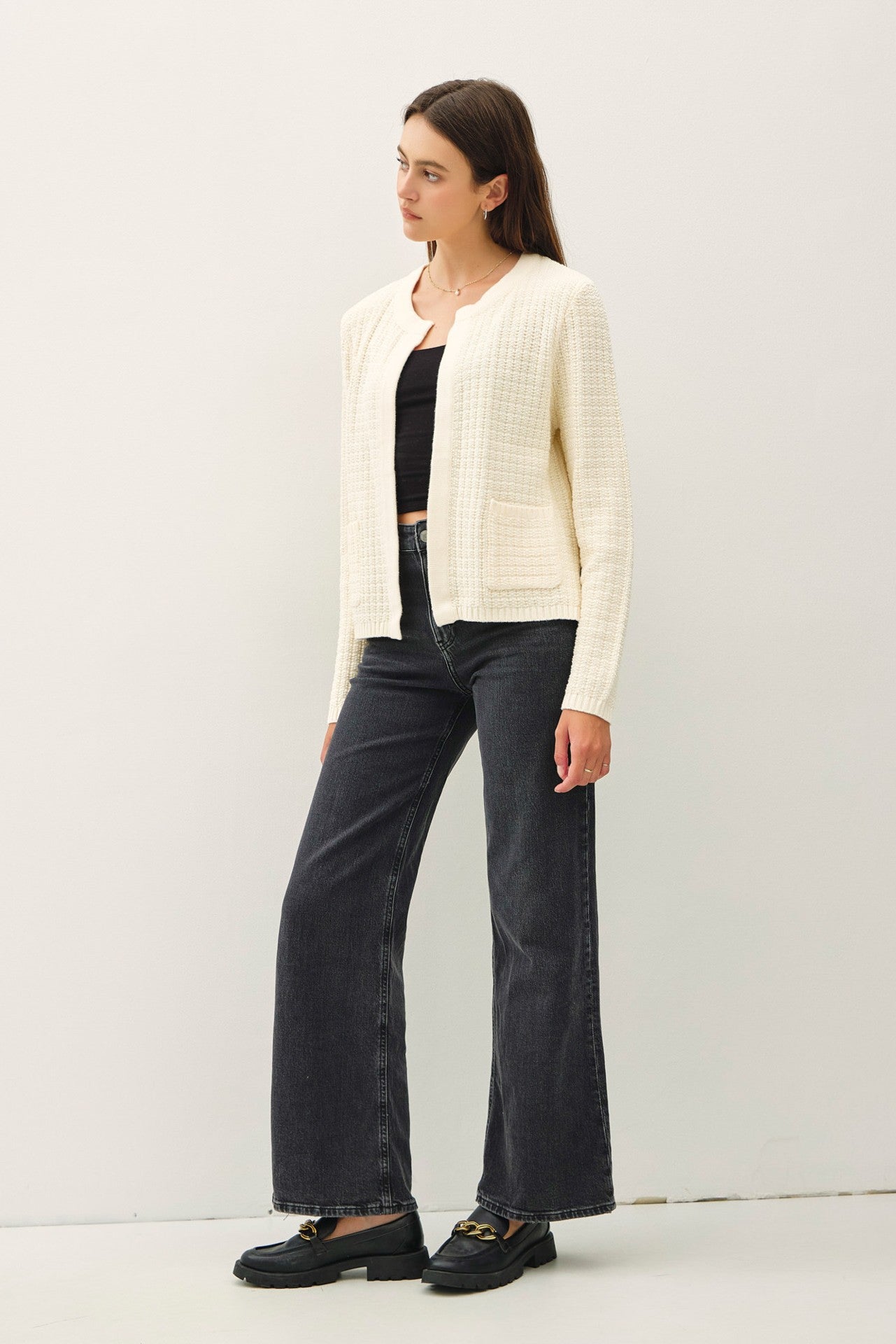 LIBBY CHUNKY CARDIGAN