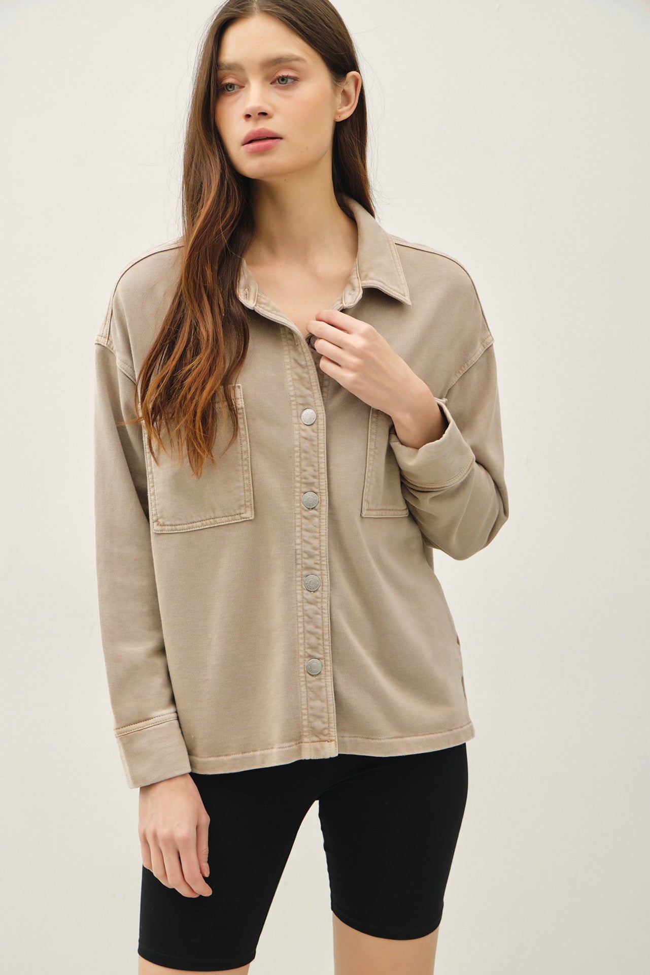 BRECKLY CROP SHACKET