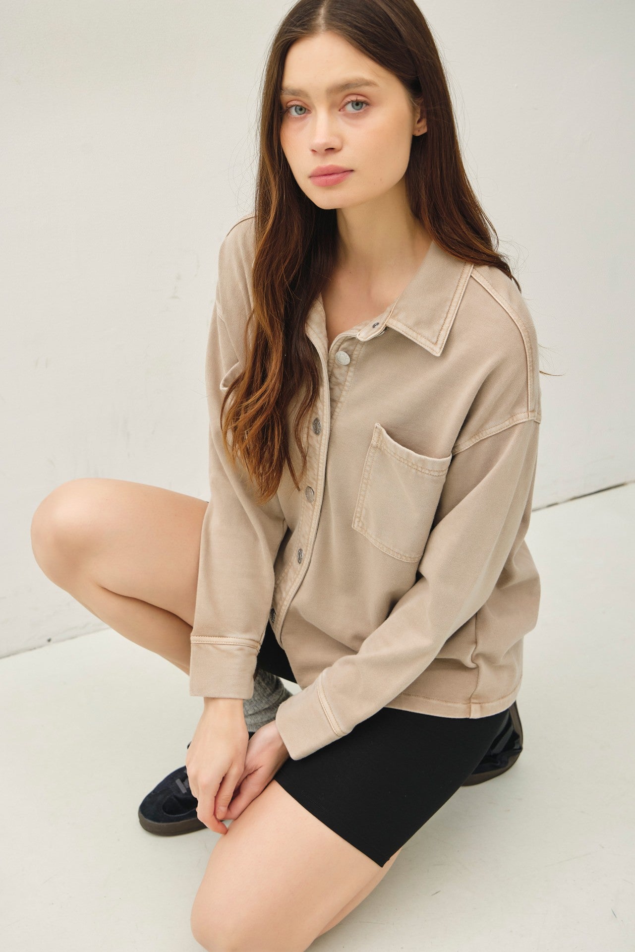 BRECKLY CROP SHACKET