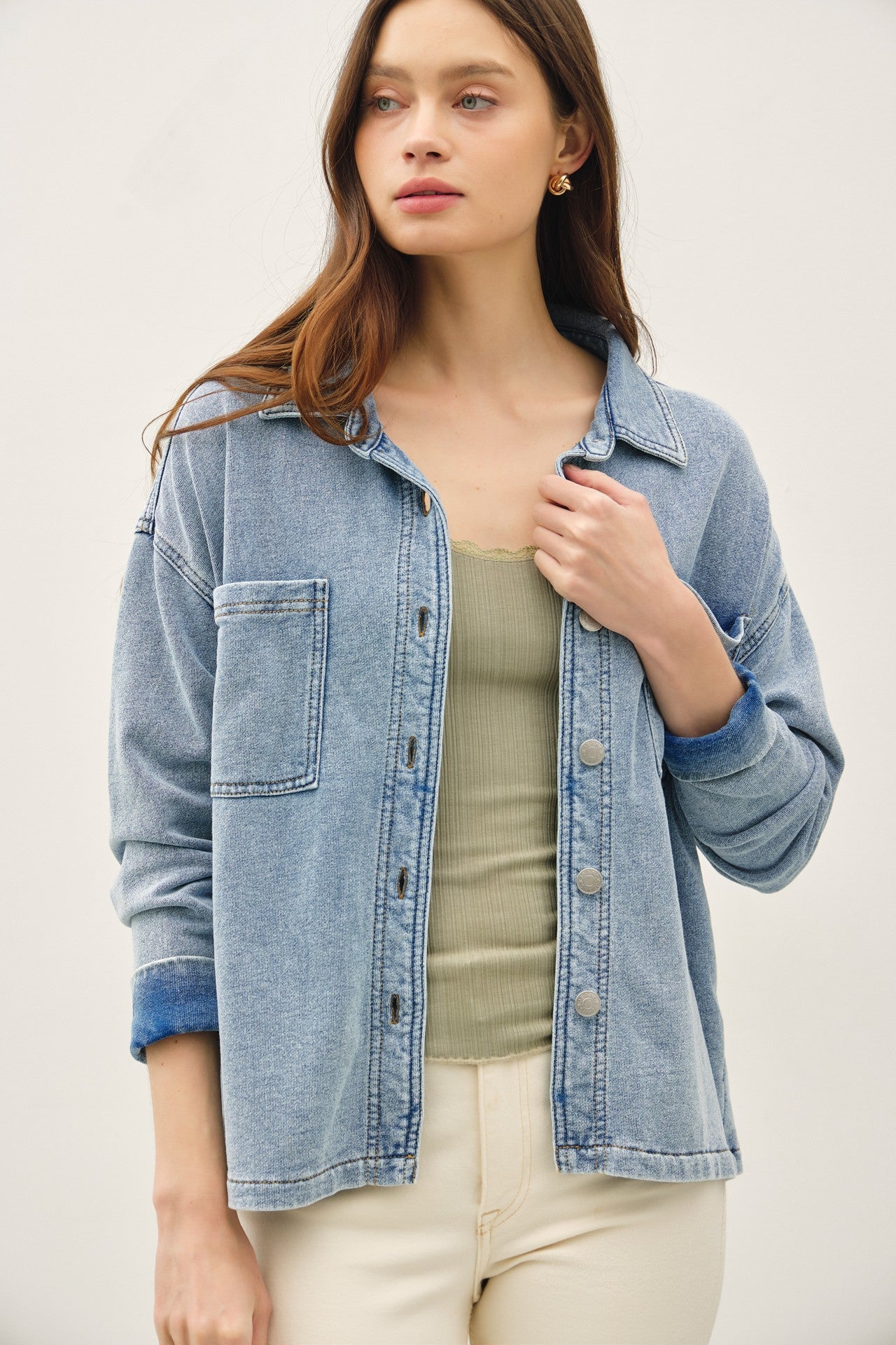 BRECKLY CROP SHACKET