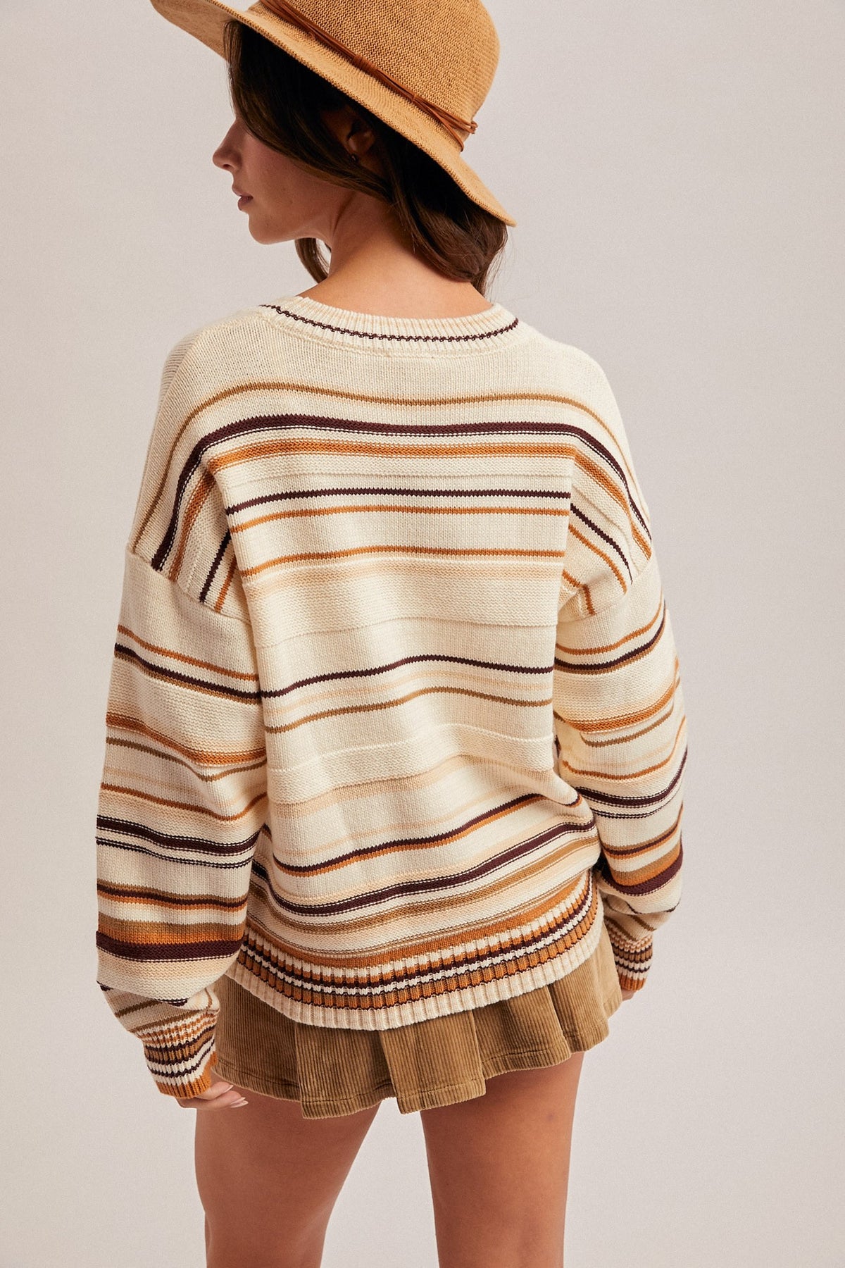 LORNA STRIPE SWEATER